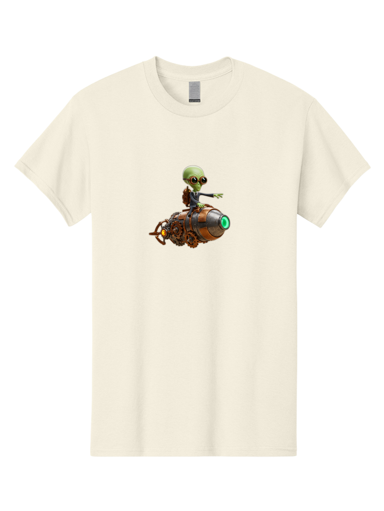 Alien-On-Rocket Men'S Graphic Tee, 100% Cotton, Comfortable Casual Summer Wear, Machine Washable, Vintage Camera, Old Camera, Antique Camera, Black Camera, Classic Photography, Photography Equipment, Nostalgic Device, Film Camera, Camera Art Bao042