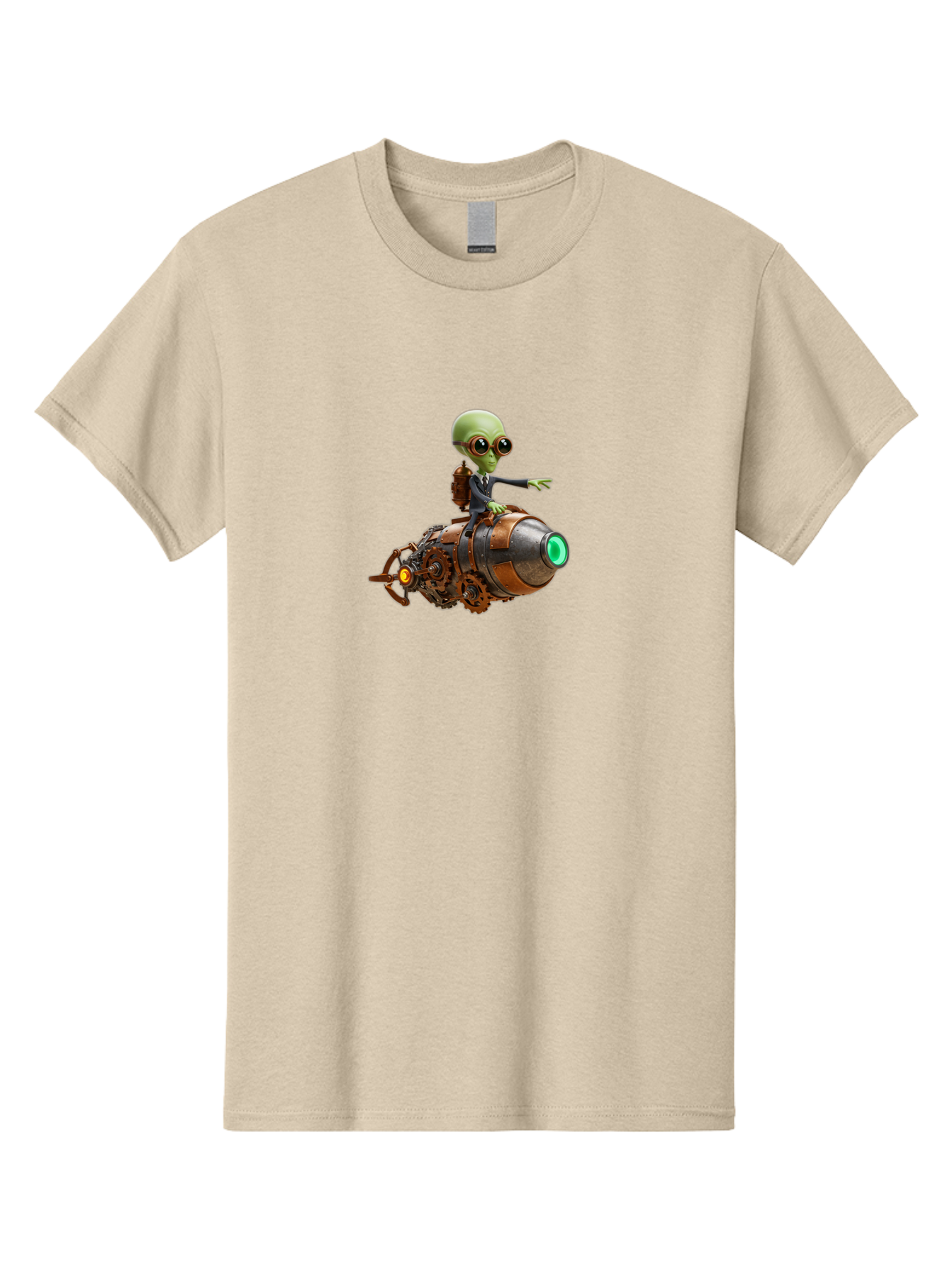 Alien-On-Rocket Men'S Graphic Tee, 100% Cotton, Comfortable Casual Summer Wear, Machine Washable, Vintage Camera, Old Camera, Antique Camera, Black Camera, Classic Photography, Photography Equipment, Nostalgic Device, Film Camera, Camera Art Bao042