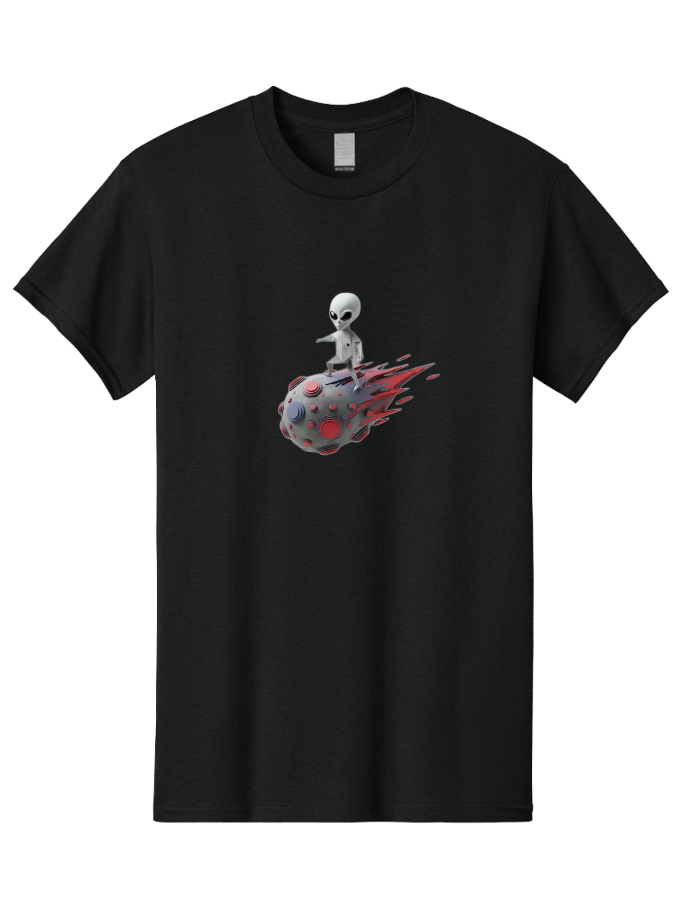 Alien-On-Ufo Men'S Graphic Tee, 100% Cotton, Comfortable Casual Summer Wear, Machine Washable, Vintage Camera, Old Camera, Antique Camera, Black Camera, Classic Photography, Photography Equipment, Nostalgic Device, Film Camera, Camera Art Bao044