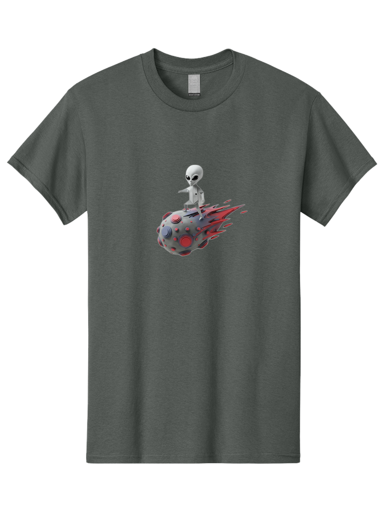 Alien-On-Ufo Men'S Graphic Tee, 100% Cotton, Comfortable Casual Summer Wear, Machine Washable, Vintage Camera, Old Camera, Antique Camera, Black Camera, Classic Photography, Photography Equipment, Nostalgic Device, Film Camera, Camera Art Bao044