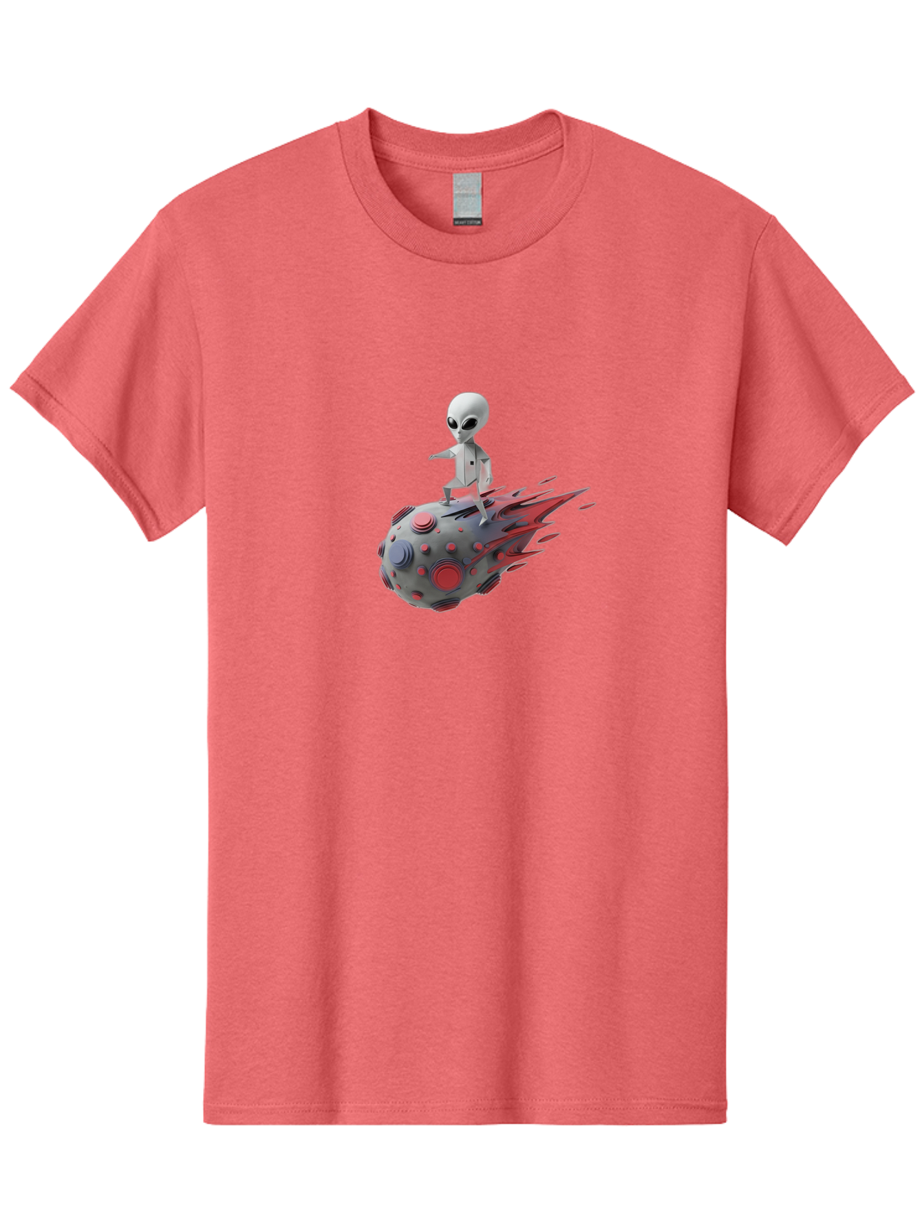 Alien-On-Ufo Men'S Graphic Tee, 100% Cotton, Comfortable Casual Summer Wear, Machine Washable, Vintage Camera, Old Camera, Antique Camera, Black Camera, Classic Photography, Photography Equipment, Nostalgic Device, Film Camera, Camera Art Bao044