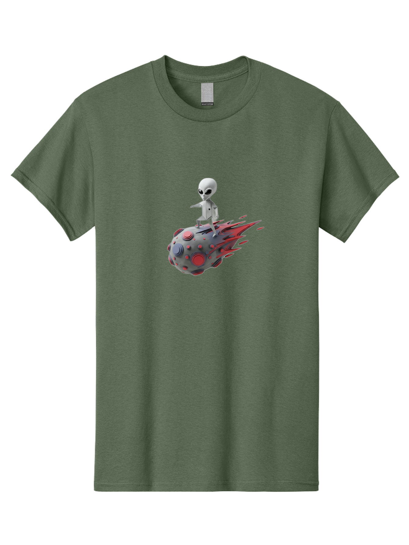 Alien-On-Ufo Men'S Graphic Tee, 100% Cotton, Comfortable Casual Summer Wear, Machine Washable, Vintage Camera, Old Camera, Antique Camera, Black Camera, Classic Photography, Photography Equipment, Nostalgic Device, Film Camera, Camera Art Bao044
