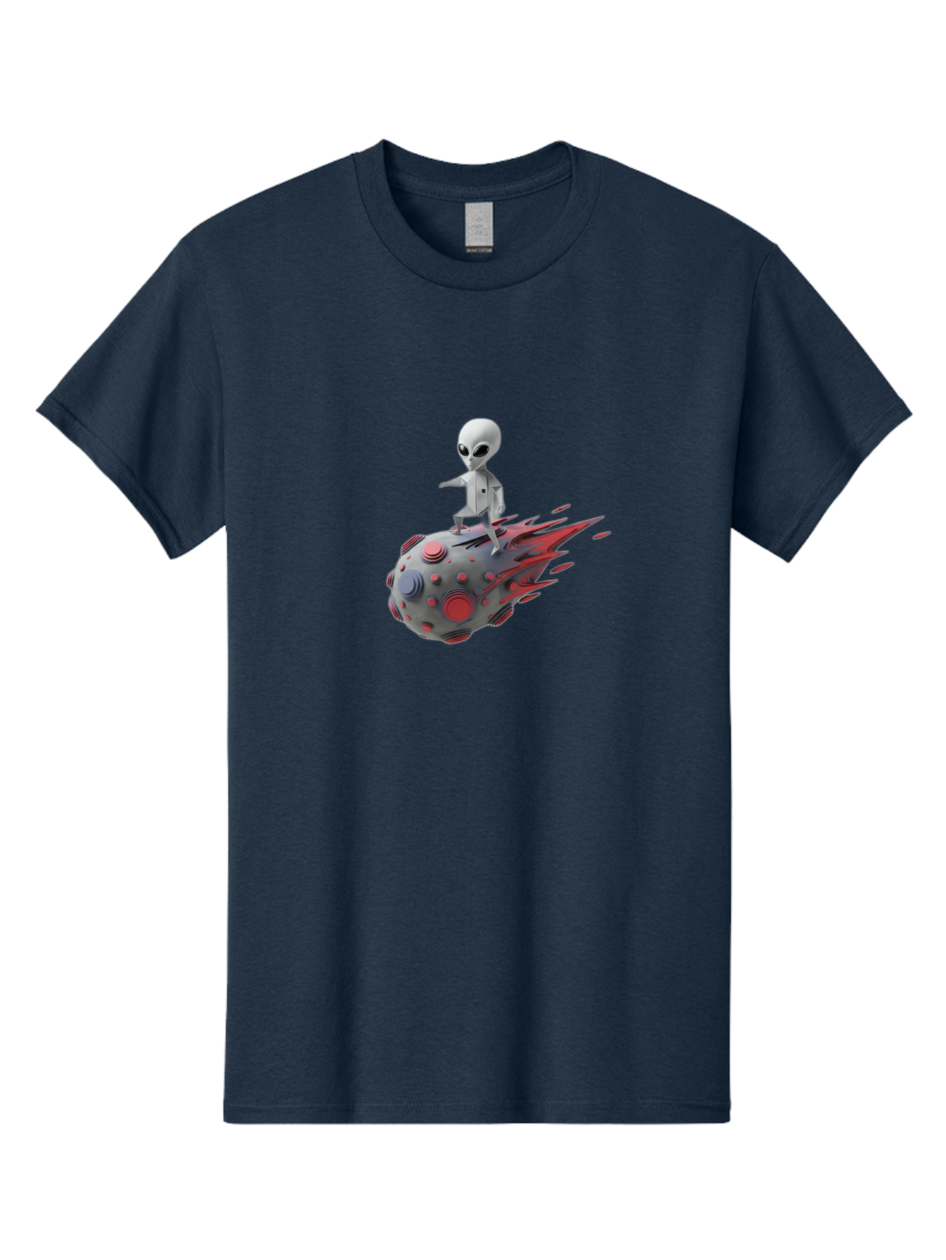Alien-On-Ufo Men'S Graphic Tee, 100% Cotton, Comfortable Casual Summer Wear, Machine Washable, Vintage Camera, Old Camera, Antique Camera, Black Camera, Classic Photography, Photography Equipment, Nostalgic Device, Film Camera, Camera Art Bao044