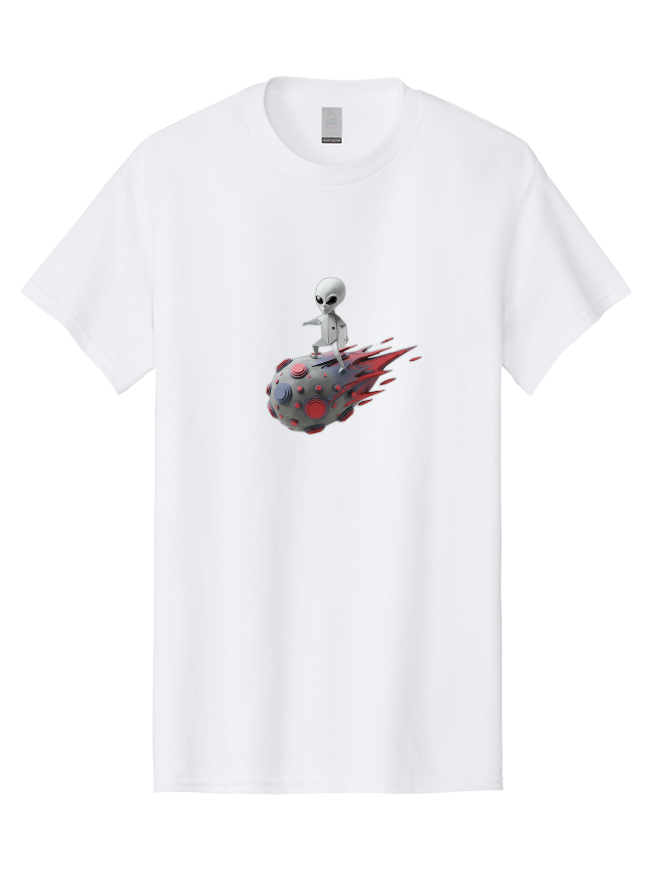Alien-On-Ufo Men'S Graphic Tee, 100% Cotton, Comfortable Casual Summer Wear, Machine Washable, Vintage Camera, Old Camera, Antique Camera, Black Camera, Classic Photography, Photography Equipment, Nostalgic Device, Film Camera, Camera Art Bao044