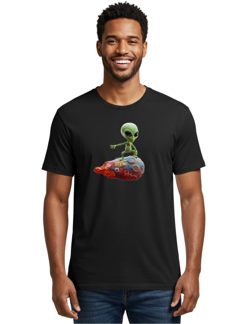 Alien Men'S Graphic Tee, 100% Cotton, Comfortable Casual Summer Wear, Machine Washable, Vintage Camera, Old Camera, Antique Camera, Black Camera, Classic Photography, Photography Equipment, Nostalgic Device, Film Camera, Camera Art Bao045