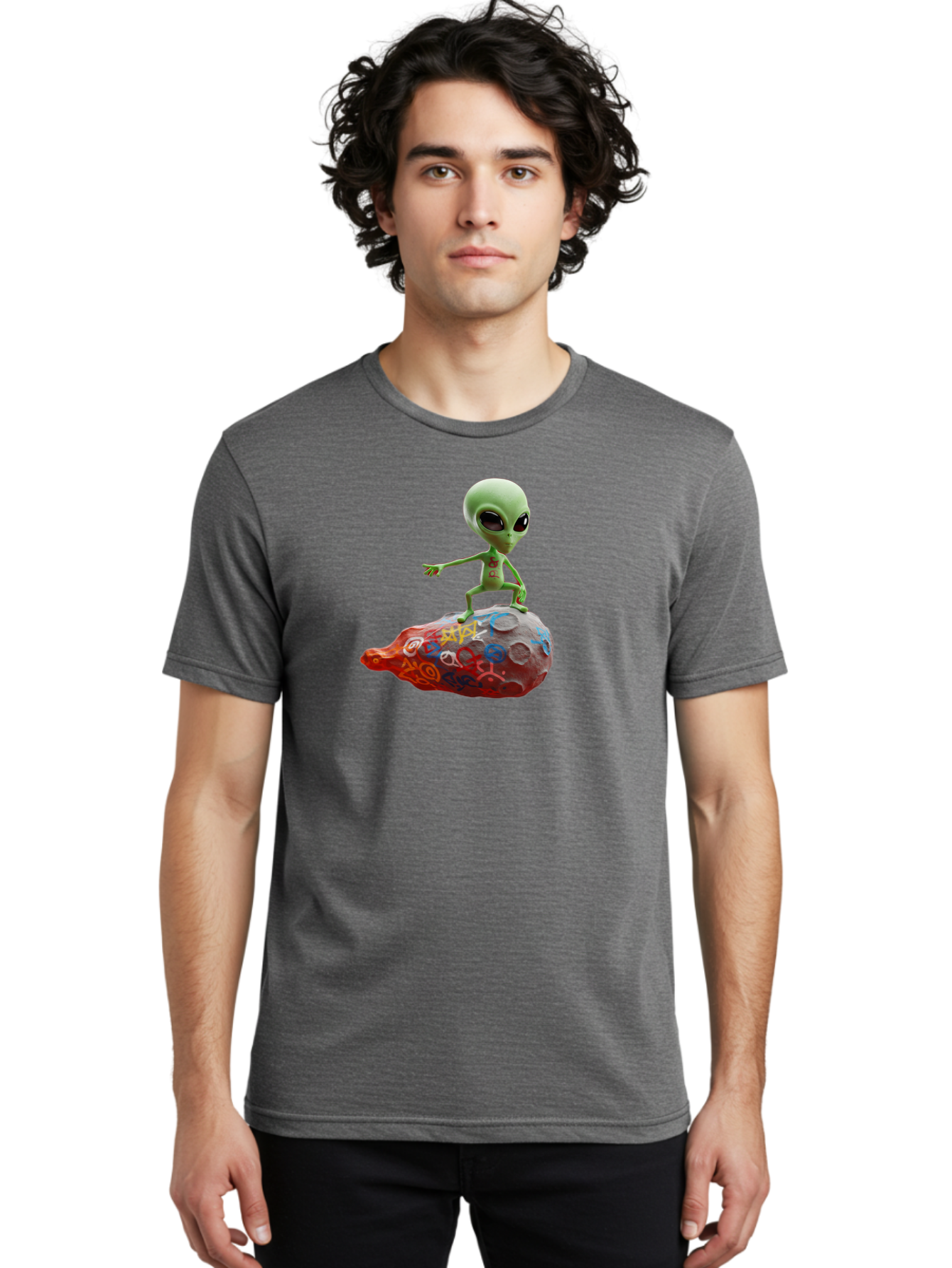 Alien Men'S Graphic Tee, 100% Cotton, Comfortable Casual Summer Wear, Machine Washable, Vintage Camera, Old Camera, Antique Camera, Black Camera, Classic Photography, Photography Equipment, Nostalgic Device, Film Camera, Camera Art Bao045