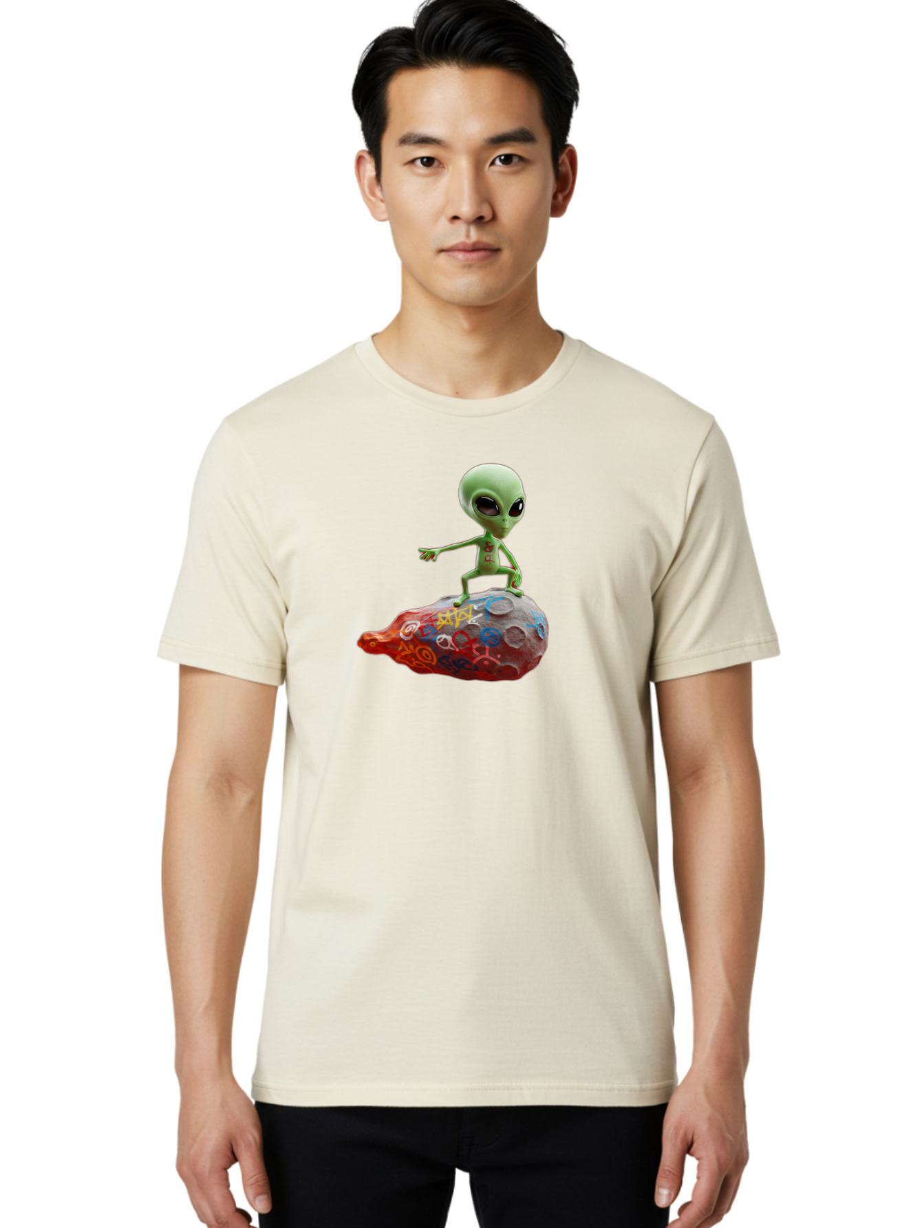 Alien Men'S Graphic Tee, 100% Cotton, Comfortable Casual Summer Wear, Machine Washable, Vintage Camera, Old Camera, Antique Camera, Black Camera, Classic Photography, Photography Equipment, Nostalgic Device, Film Camera, Camera Art Bao045