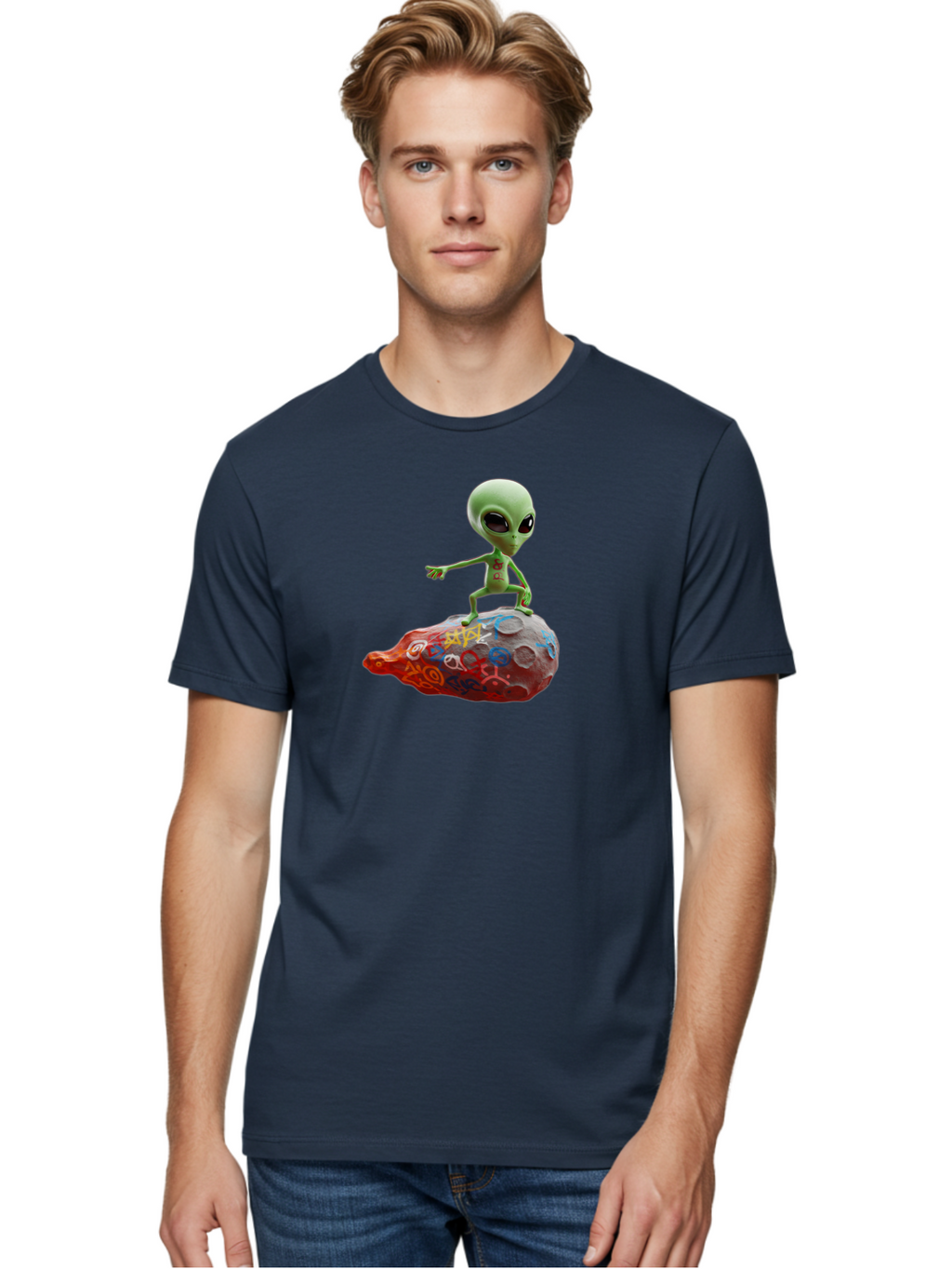 Alien Men'S Graphic Tee, 100% Cotton, Comfortable Casual Summer Wear, Machine Washable, Vintage Camera, Old Camera, Antique Camera, Black Camera, Classic Photography, Photography Equipment, Nostalgic Device, Film Camera, Camera Art Bao045