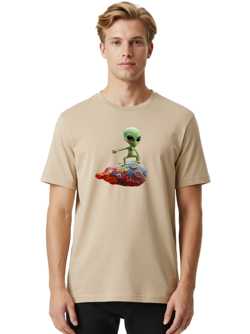 Alien Men'S Graphic Tee, 100% Cotton, Comfortable Casual Summer Wear, Machine Washable, Vintage Camera, Old Camera, Antique Camera, Black Camera, Classic Photography, Photography Equipment, Nostalgic Device, Film Camera, Camera Art Bao045