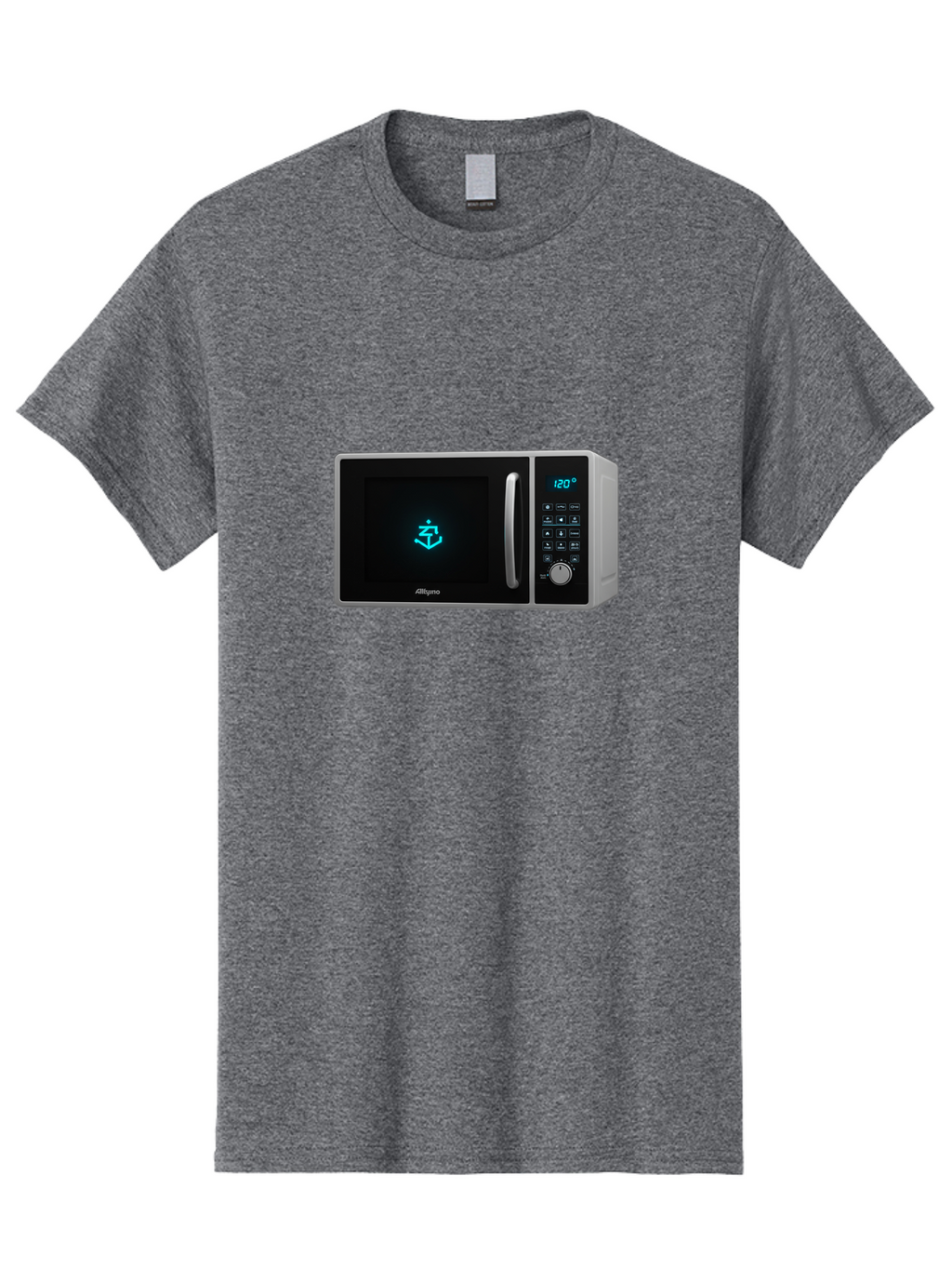 Alligro-Microwave Men'S Graphic Tee, 100% Cotton, Comfortable Casual Summer Wear, Machine Washable, Vintage Camera, Old Camera, Antique Camera, Black Camera, Classic Photography, Photography Equipment, Nostalgic Device, Film Camera, Camera Art Bao046