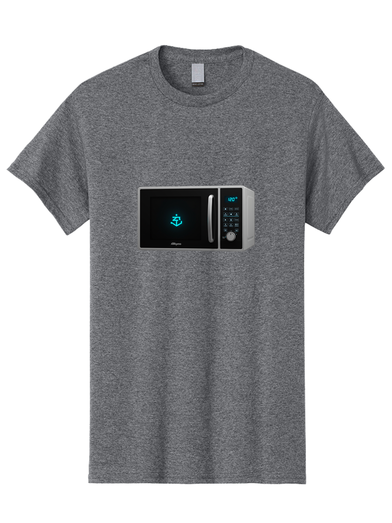 Alligro-Microwave Men'S Graphic Tee, 100% Cotton, Comfortable Casual Summer Wear, Machine Washable, Vintage Camera, Old Camera, Antique Camera, Black Camera, Classic Photography, Photography Equipment, Nostalgic Device, Film Camera, Camera Art Bao046