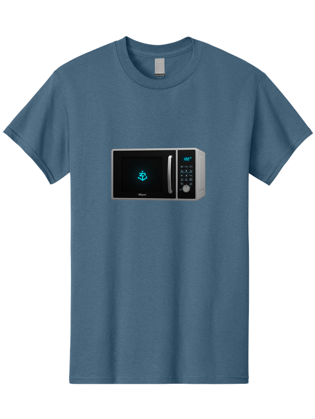 Alligro-Microwave Men'S Graphic Tee, 100% Cotton, Comfortable Casual Summer Wear, Machine Washable, Vintage Camera, Old Camera, Antique Camera, Black Camera, Classic Photography, Photography Equipment, Nostalgic Device, Film Camera, Camera Art Bao046