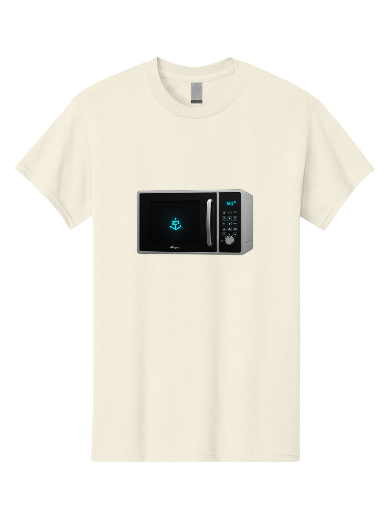 Alligro-Microwave Men'S Graphic Tee, 100% Cotton, Comfortable Casual Summer Wear, Machine Washable, Vintage Camera, Old Camera, Antique Camera, Black Camera, Classic Photography, Photography Equipment, Nostalgic Device, Film Camera, Camera Art Bao046