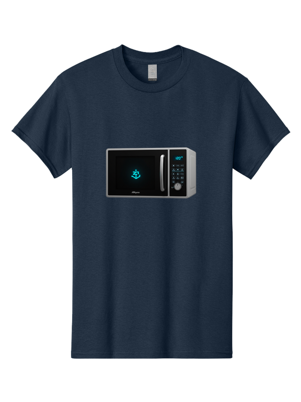 Alligro-Microwave Men'S Graphic Tee, 100% Cotton, Comfortable Casual Summer Wear, Machine Washable, Vintage Camera, Old Camera, Antique Camera, Black Camera, Classic Photography, Photography Equipment, Nostalgic Device, Film Camera, Camera Art Bao046