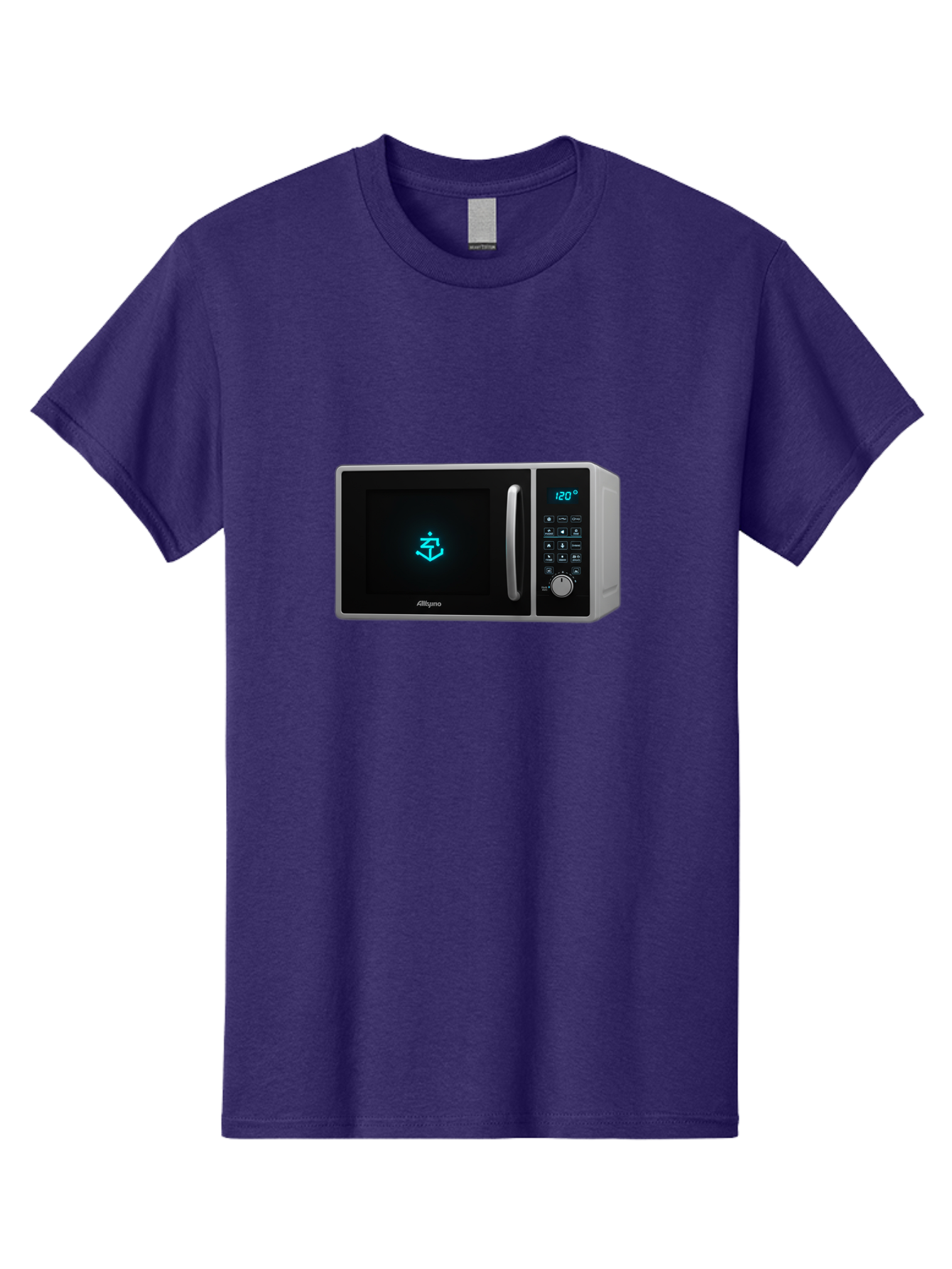 Alligro-Microwave Men'S Graphic Tee, 100% Cotton, Comfortable Casual Summer Wear, Machine Washable, Vintage Camera, Old Camera, Antique Camera, Black Camera, Classic Photography, Photography Equipment, Nostalgic Device, Film Camera, Camera Art Bao046