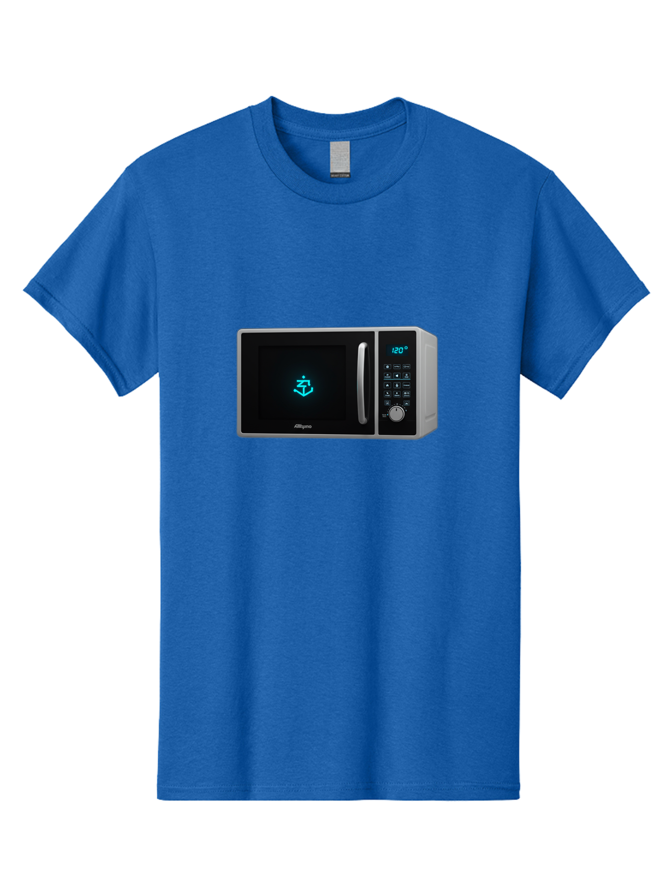 Alligro-Microwave Men'S Graphic Tee, 100% Cotton, Comfortable Casual Summer Wear, Machine Washable, Vintage Camera, Old Camera, Antique Camera, Black Camera, Classic Photography, Photography Equipment, Nostalgic Device, Film Camera, Camera Art Bao046
