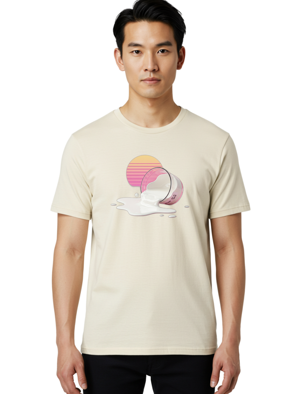 Almond-Breeze Men'S Graphic Tee, 100% Cotton, Comfortable Casual Summer Wear, Machine Washable, Vintage Camera, Old Camera, Antique Camera, Black Camera, Classic Photography, Photography Equipment, Nostalgic Device, Film Camera, Camera Art Bao047