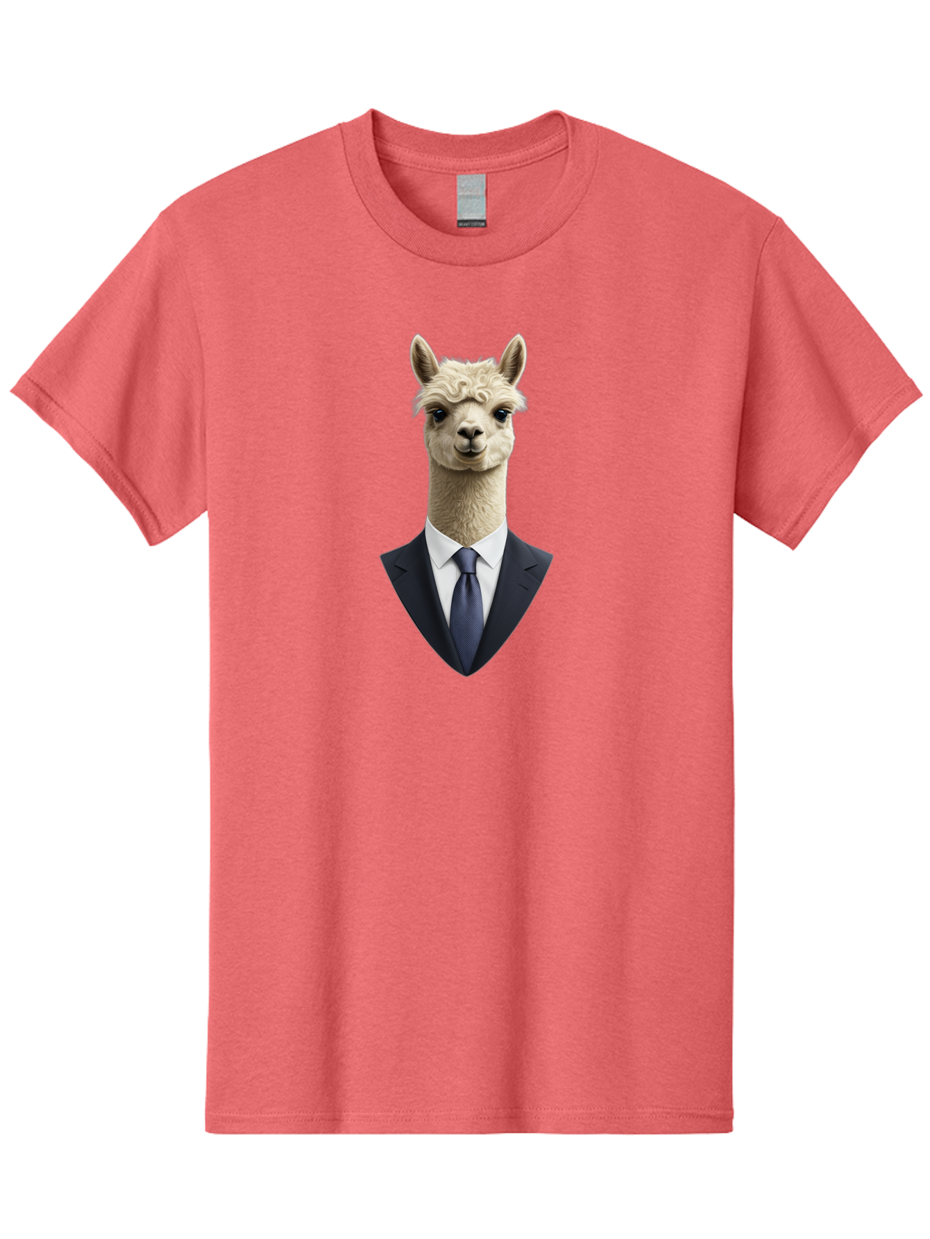 Alpaca-In-Suit Men'S Graphic Tee, 100% Cotton, Comfortable Casual Summer Wear, Machine Washable, Vintage Camera, Old Camera, Antique Camera, Black Camera, Classic Photography, Photography Equipment, Nostalgic Device, Film Camera, Camera Art Bao048