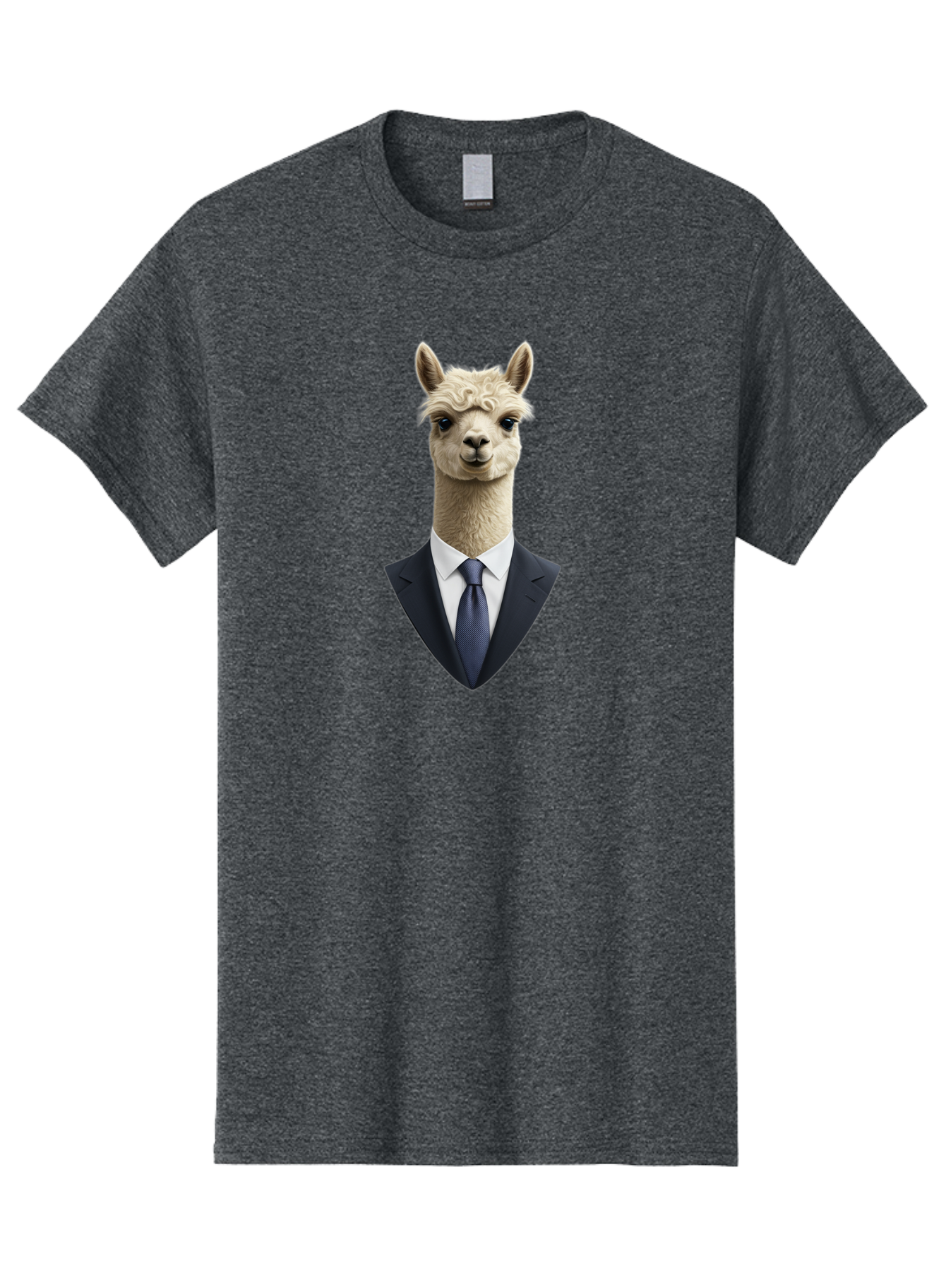 Alpaca-In-Suit Men'S Graphic Tee, 100% Cotton, Comfortable Casual Summer Wear, Machine Washable, Vintage Camera, Old Camera, Antique Camera, Black Camera, Classic Photography, Photography Equipment, Nostalgic Device, Film Camera, Camera Art Bao048