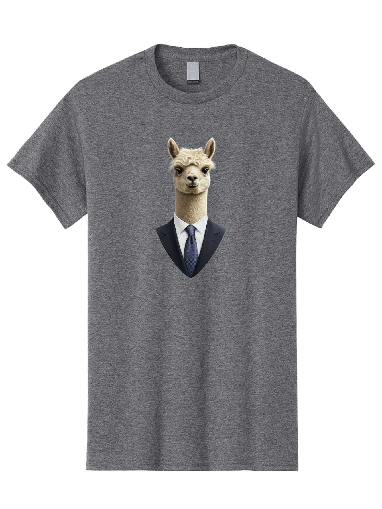 Alpaca-In-Suit Men'S Graphic Tee, 100% Cotton, Comfortable Casual Summer Wear, Machine Washable, Vintage Camera, Old Camera, Antique Camera, Black Camera, Classic Photography, Photography Equipment, Nostalgic Device, Film Camera, Camera Art Bao048