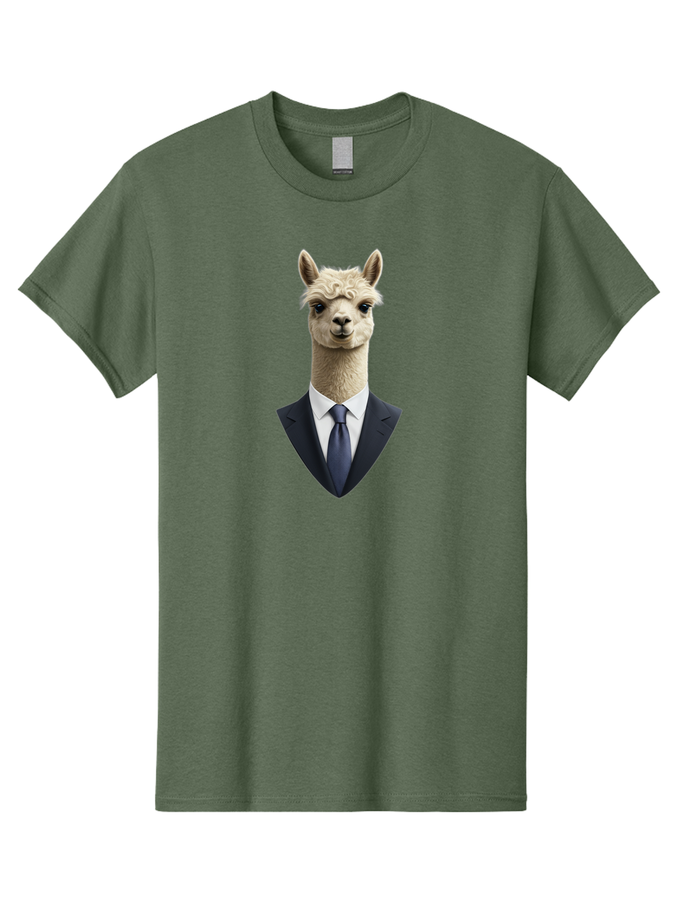 Alpaca-In-Suit Men'S Graphic Tee, 100% Cotton, Comfortable Casual Summer Wear, Machine Washable, Vintage Camera, Old Camera, Antique Camera, Black Camera, Classic Photography, Photography Equipment, Nostalgic Device, Film Camera, Camera Art Bao048