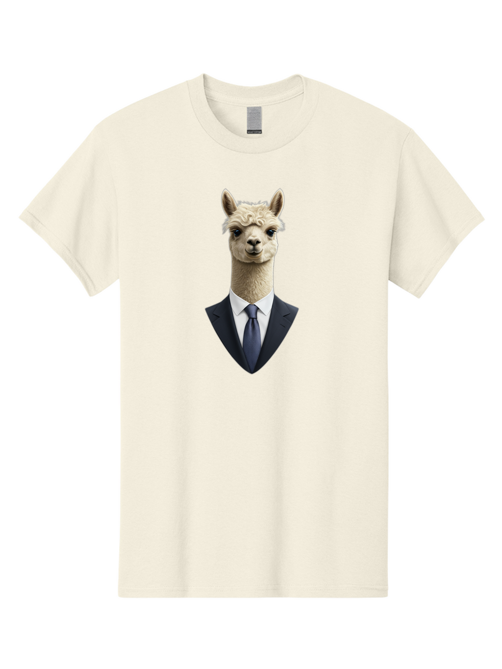 Alpaca-In-Suit Men'S Graphic Tee, 100% Cotton, Comfortable Casual Summer Wear, Machine Washable, Vintage Camera, Old Camera, Antique Camera, Black Camera, Classic Photography, Photography Equipment, Nostalgic Device, Film Camera, Camera Art Bao048