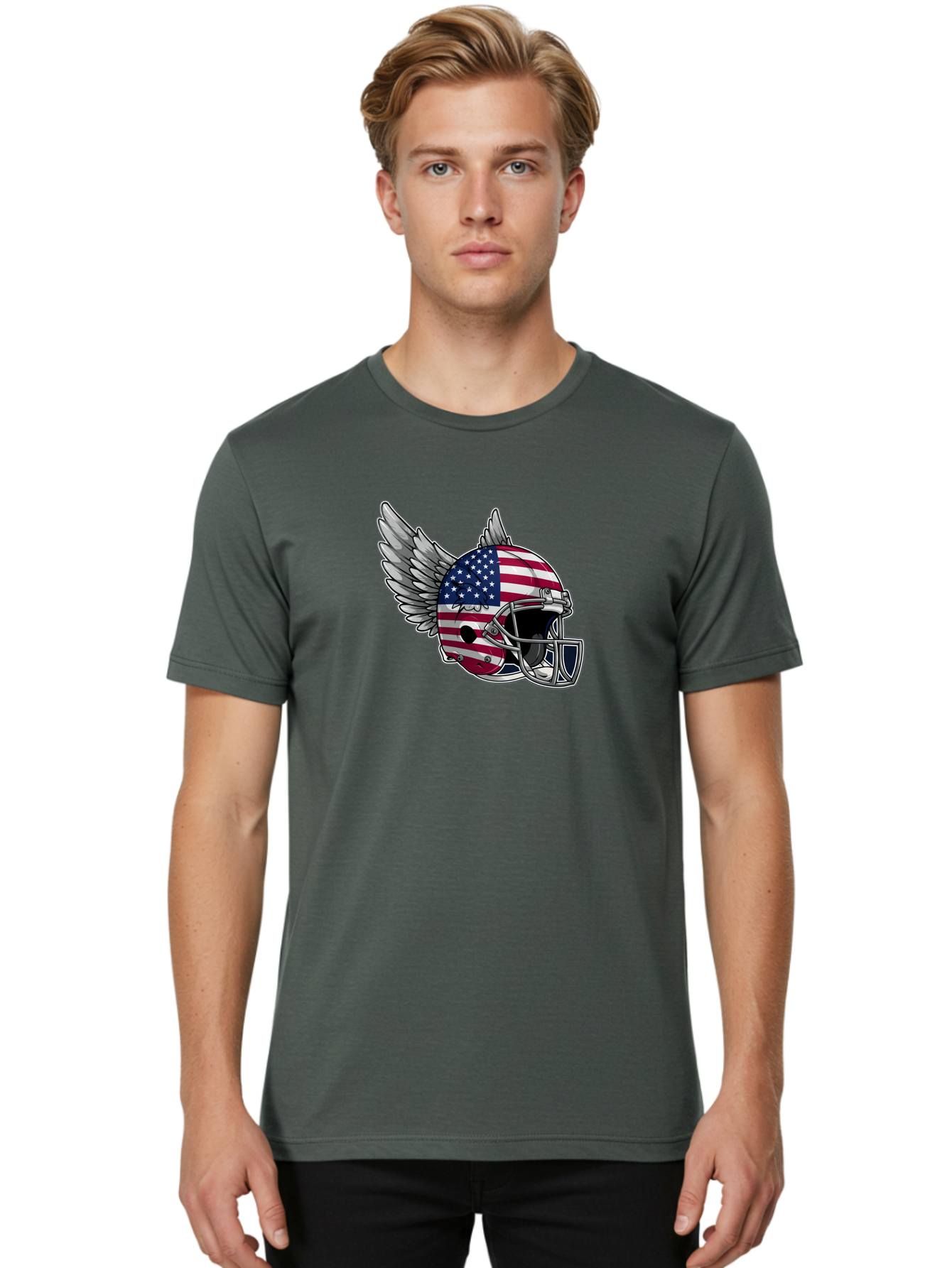 American-Football-Helmet Men'S Graphic Tee, 100% Cotton, Comfortable Casual Summer Wear, Machine Washable, Vintage Camera, Old Camera, Antique Camera, Black Camera, Classic Photography, Photography Equipment, Nostalgic Device, Film Camera, Bao049