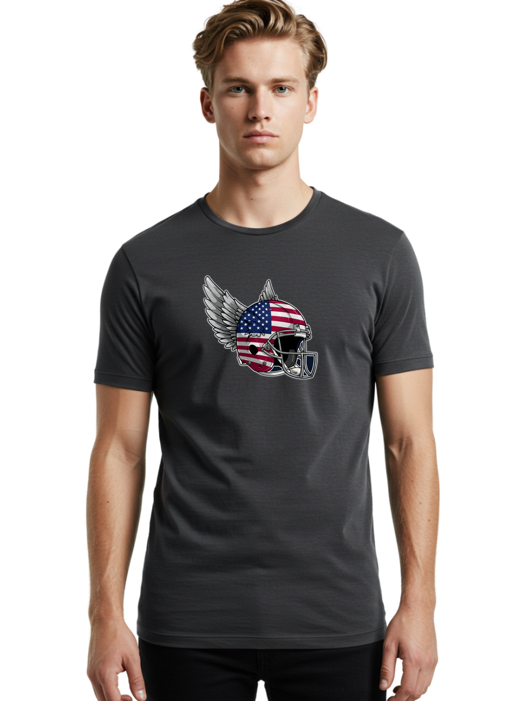 American-Football-Helmet Men'S Graphic Tee, 100% Cotton, Comfortable Casual Summer Wear, Machine Washable, Vintage Camera, Old Camera, Antique Camera, Black Camera, Classic Photography, Photography Equipment, Nostalgic Device, Film Camera, Bao049