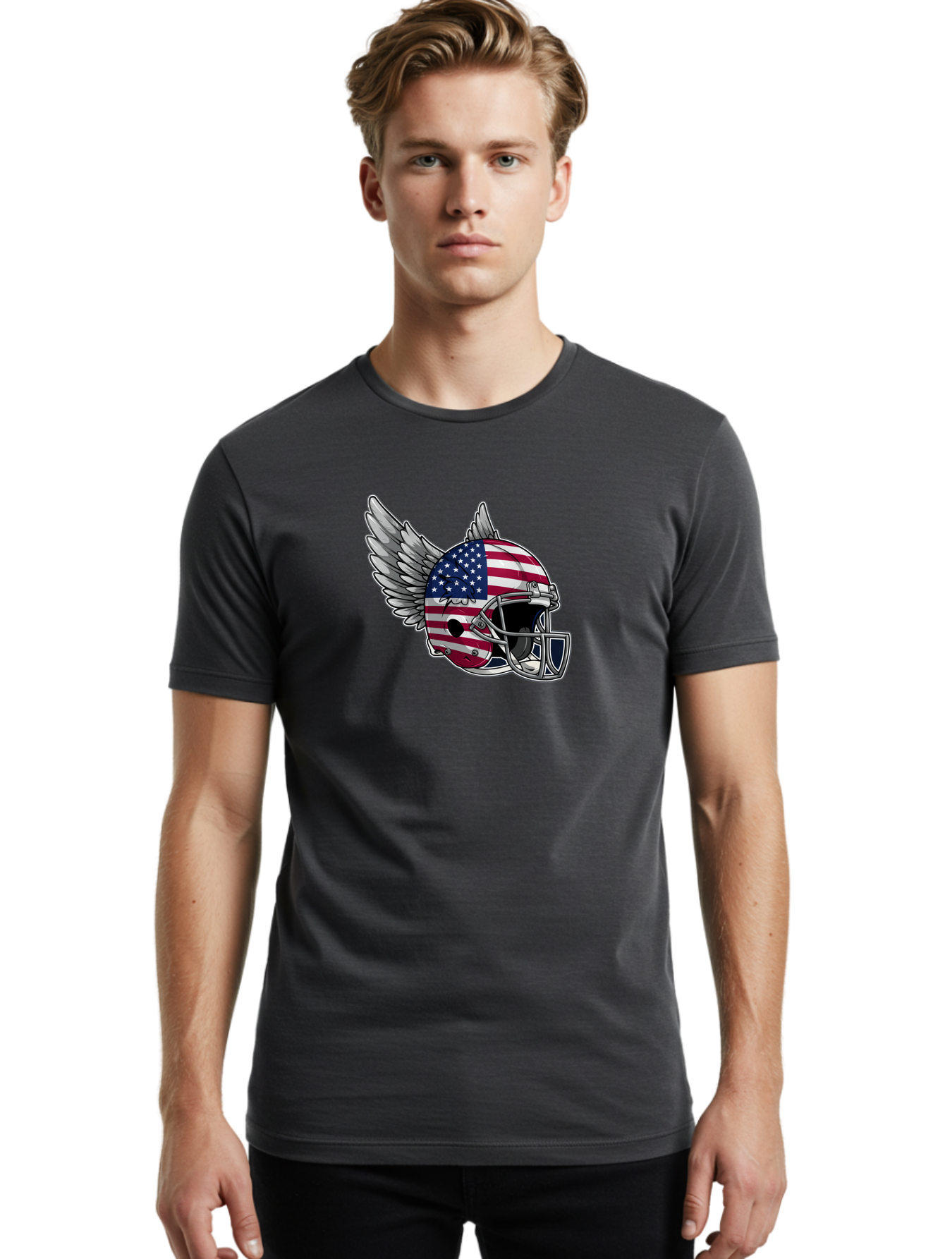 American-Football-Helmet Men'S Graphic Tee, 100% Cotton, Comfortable Casual Summer Wear, Machine Washable, Vintage Camera, Old Camera, Antique Camera, Black Camera, Classic Photography, Photography Equipment, Nostalgic Device, Film Camera, Bao049