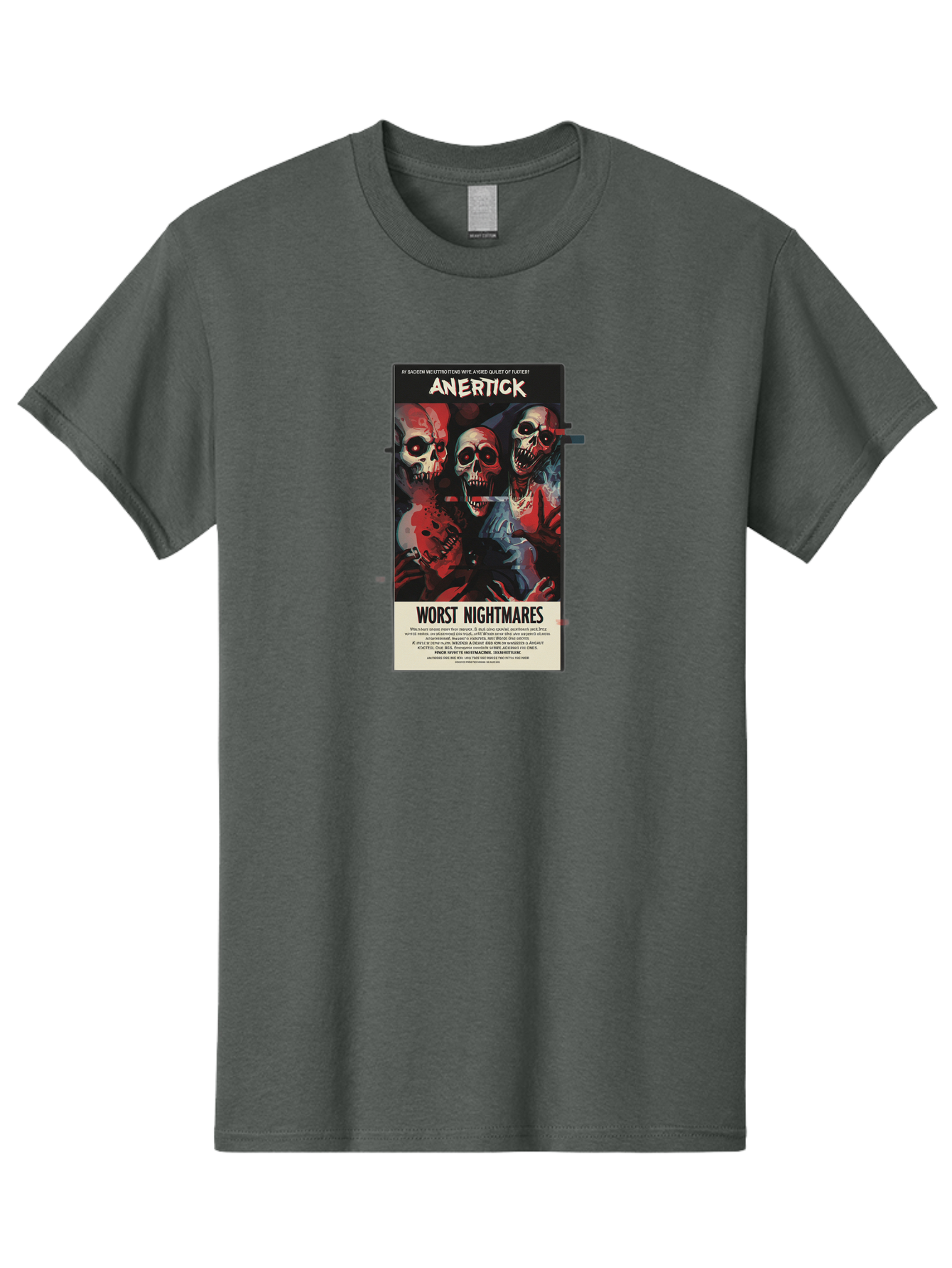Anertick-Worst-Nightmares Men'S Graphic Tee, 100% Cotton, Comfortable Casual Summer Wear, Machine Washable, Vintage Camera, Old Camera, Antique Camera, Black Camera, Classic Photography, Photography Equipment, Nostalgic Device, Film Camera, Bao050