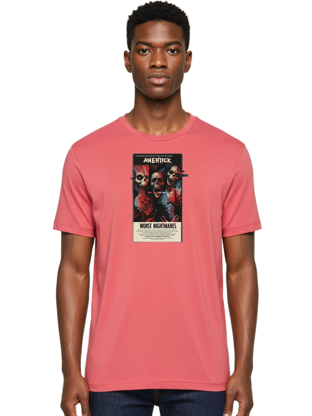 Anertick-Worst-Nightmares Men'S Graphic Tee, 100% Cotton, Comfortable Casual Summer Wear, Machine Washable, Vintage Camera, Old Camera, Antique Camera, Black Camera, Classic Photography, Photography Equipment, Nostalgic Device, Film Camera, Bao050
