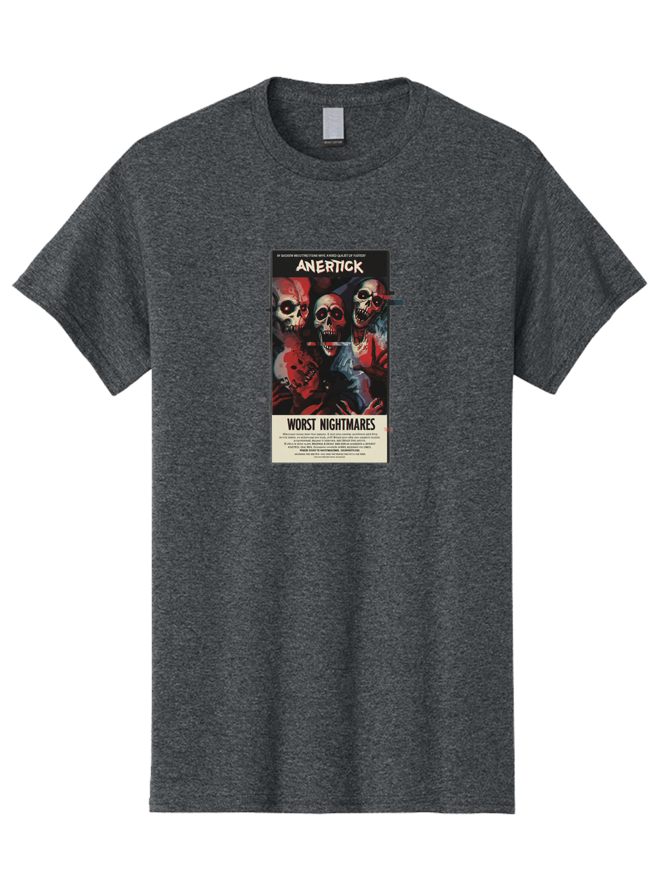 Anertick-Worst-Nightmares Men'S Graphic Tee, 100% Cotton, Comfortable Casual Summer Wear, Machine Washable, Vintage Camera, Old Camera, Antique Camera, Black Camera, Classic Photography, Photography Equipment, Nostalgic Device, Film Camera, Bao050