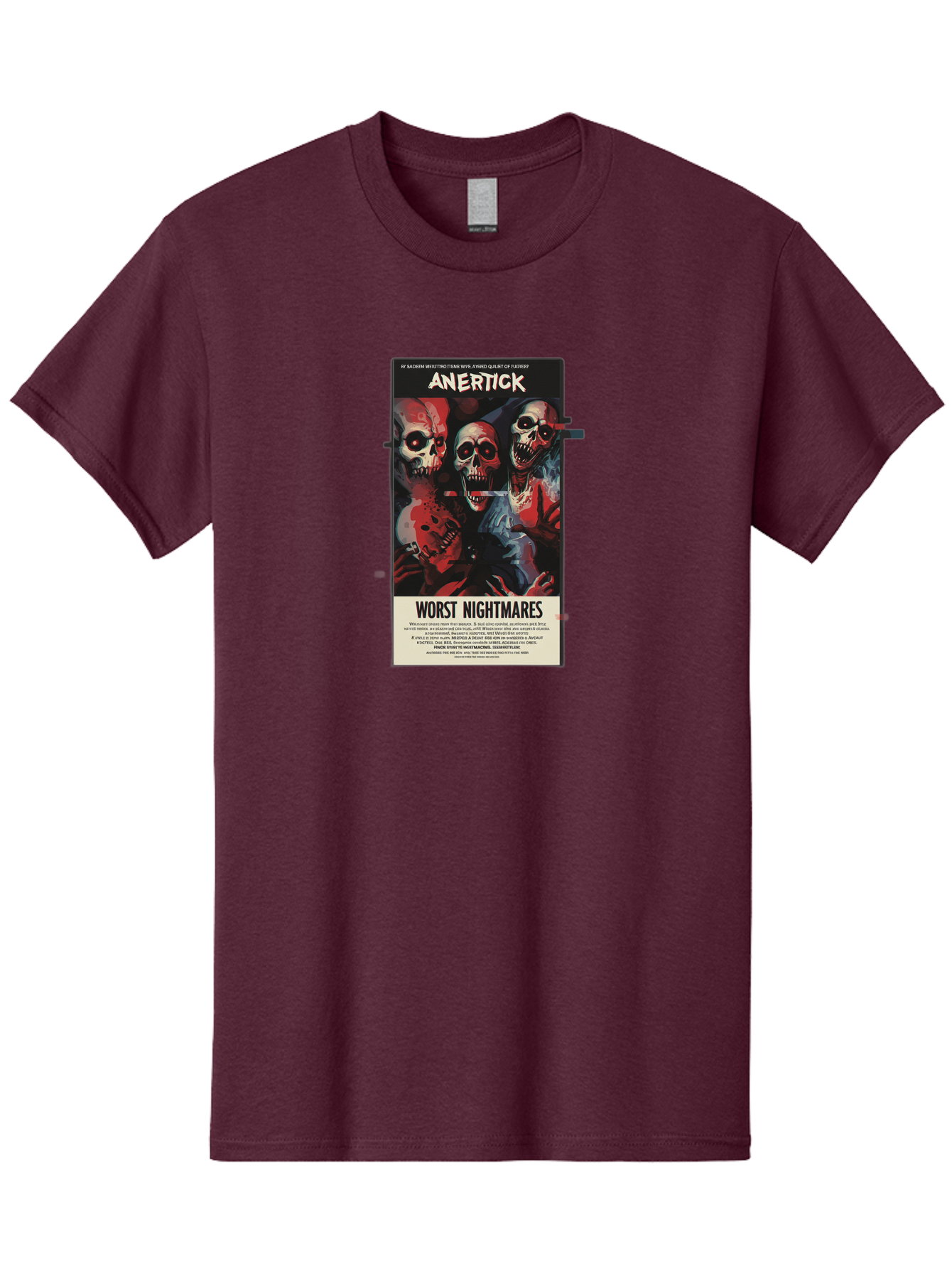 Anertick-Worst-Nightmares Men'S Graphic Tee, 100% Cotton, Comfortable Casual Summer Wear, Machine Washable, Vintage Camera, Old Camera, Antique Camera, Black Camera, Classic Photography, Photography Equipment, Nostalgic Device, Film Camera, Bao050