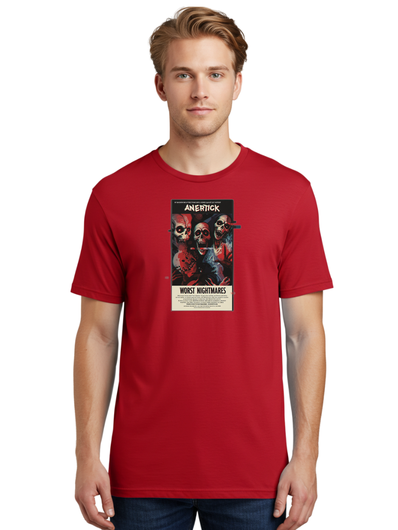 Anertick-Worst-Nightmares Men'S Graphic Tee, 100% Cotton, Comfortable Casual Summer Wear, Machine Washable, Vintage Camera, Old Camera, Antique Camera, Black Camera, Classic Photography, Photography Equipment, Nostalgic Device, Film Camera, Bao050