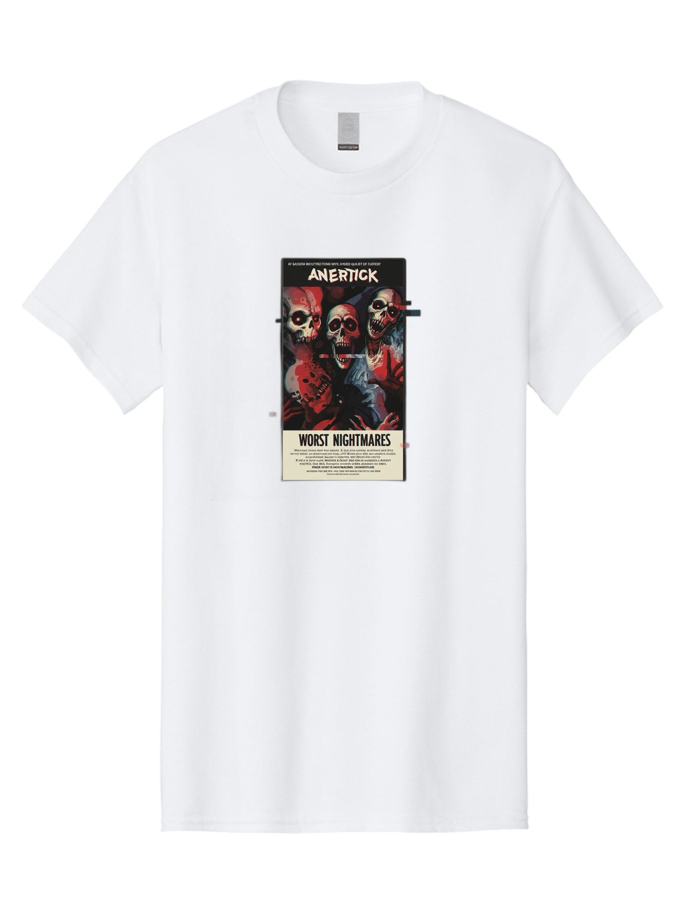 Anertick-Worst-Nightmares Men'S Graphic Tee, 100% Cotton, Comfortable Casual Summer Wear, Machine Washable, Vintage Camera, Old Camera, Antique Camera, Black Camera, Classic Photography, Photography Equipment, Nostalgic Device, Film Camera, Bao050