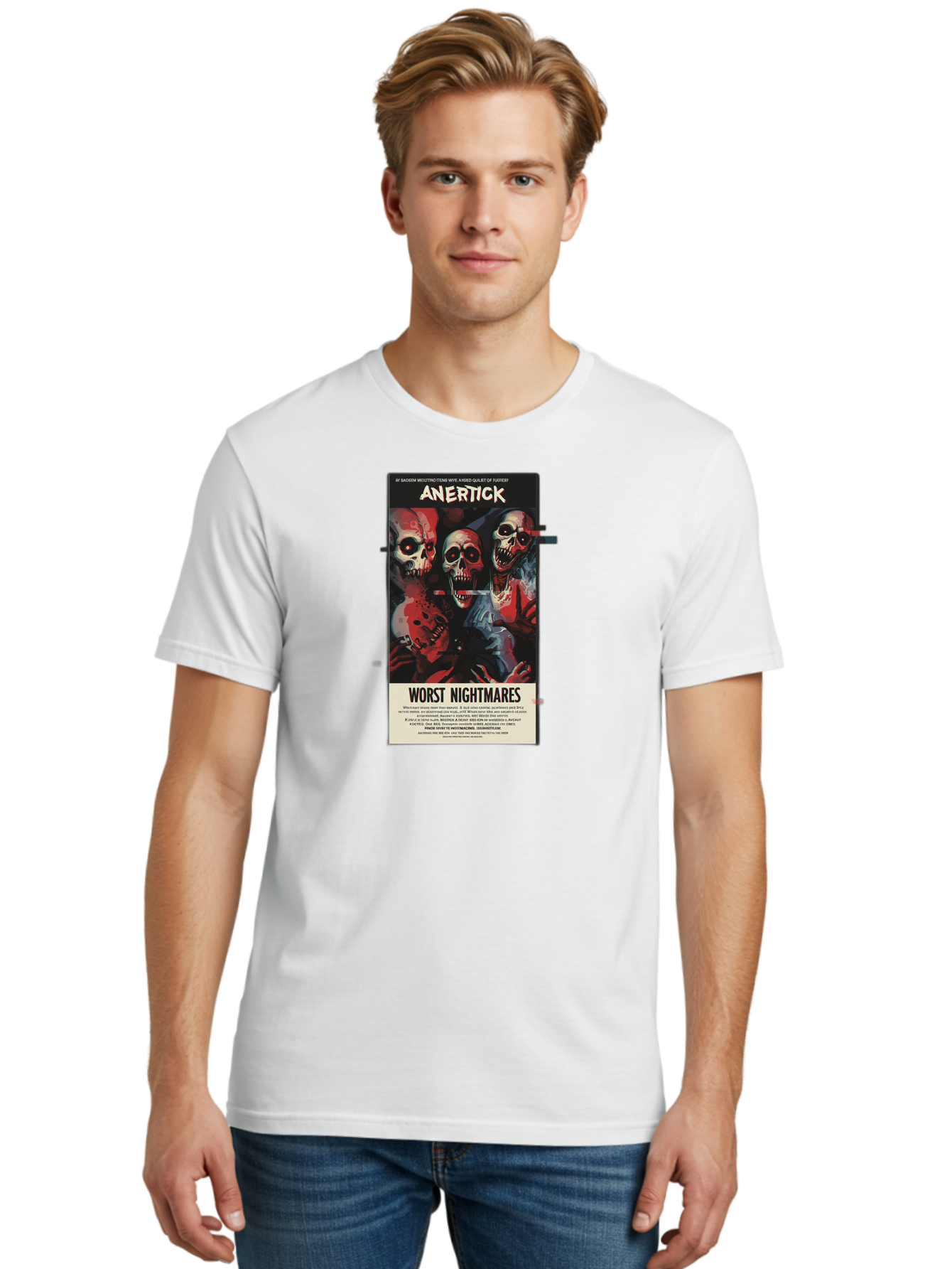 Anertick-Worst-Nightmares Men'S Graphic Tee, 100% Cotton, Comfortable Casual Summer Wear, Machine Washable, Vintage Camera, Old Camera, Antique Camera, Black Camera, Classic Photography, Photography Equipment, Nostalgic Device, Film Camera, Bao050