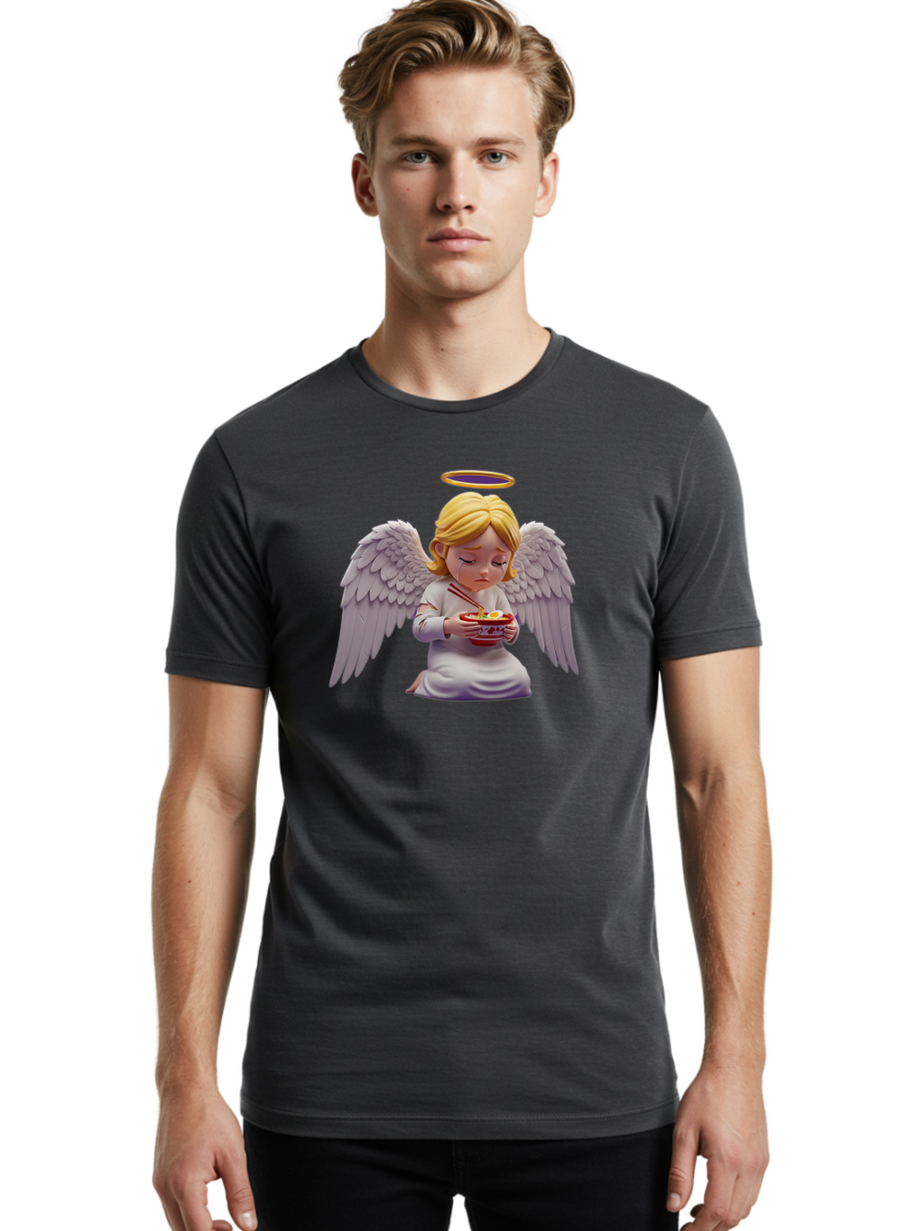 Angel-Eating-Noodle Men'S Graphic Tee, 100% Cotton, Comfortable Casual Summer Wear, Machine Washable, Vintage Camera, Old Camera, Antique Camera, Black Camera, Classic Photography, Photography Equipment, Nostalgic Device, Film Camera, Bao051
