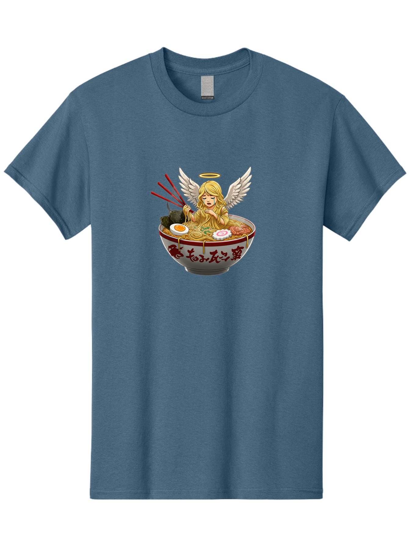 Angel-Eating-Ramen-1 Men'S Graphic Tee, 100% Cotton, Comfortable Casual Summer Wear, Machine Washable, Vintage Camera, Old Camera, Antique Camera, Black Camera, Classic Photography, Photography Equipment, Nostalgic Device, Film Camera, Bao052