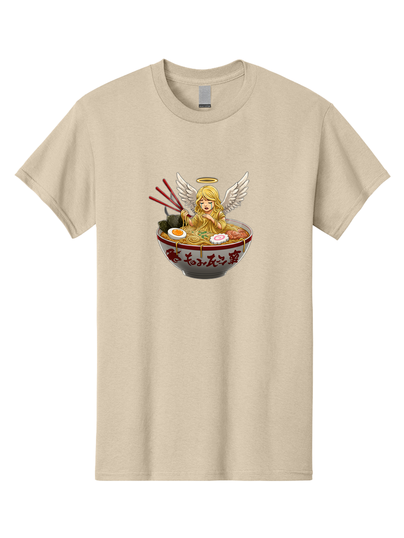 Angel-Eating-Ramen-1 Men'S Graphic Tee, 100% Cotton, Comfortable Casual Summer Wear, Machine Washable, Vintage Camera, Old Camera, Antique Camera, Black Camera, Classic Photography, Photography Equipment, Nostalgic Device, Film Camera, Bao052