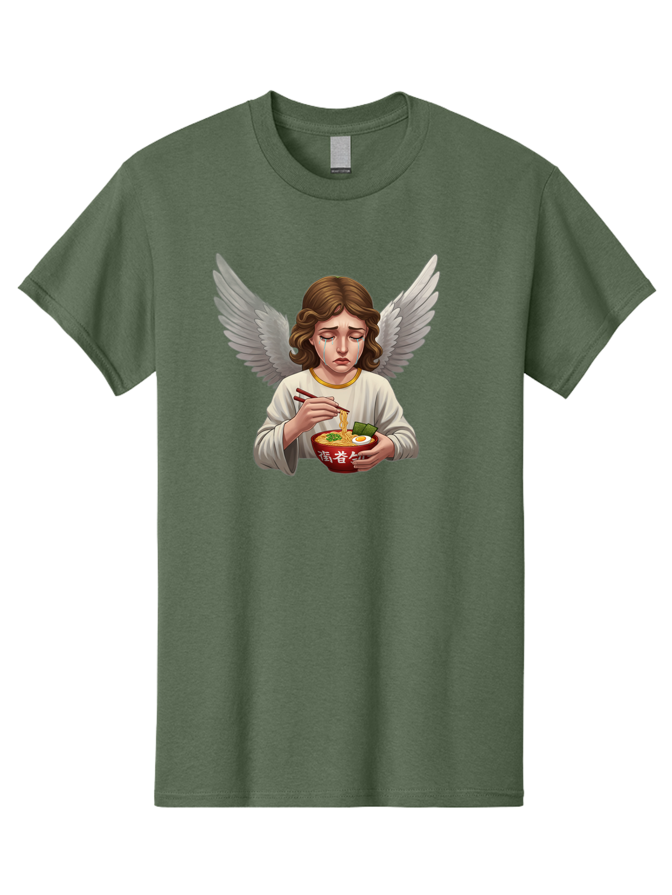 Angel-Eating-Ramen-2 Men'S Graphic Tee, 100% Cotton, Comfortable Casual Summer Wear, Machine Washable, Vintage Camera, Old Camera, Antique Camera, Black Camera, Classic Photography, Photography Equipment, Nostalgic Device, Film Camera, Bao053