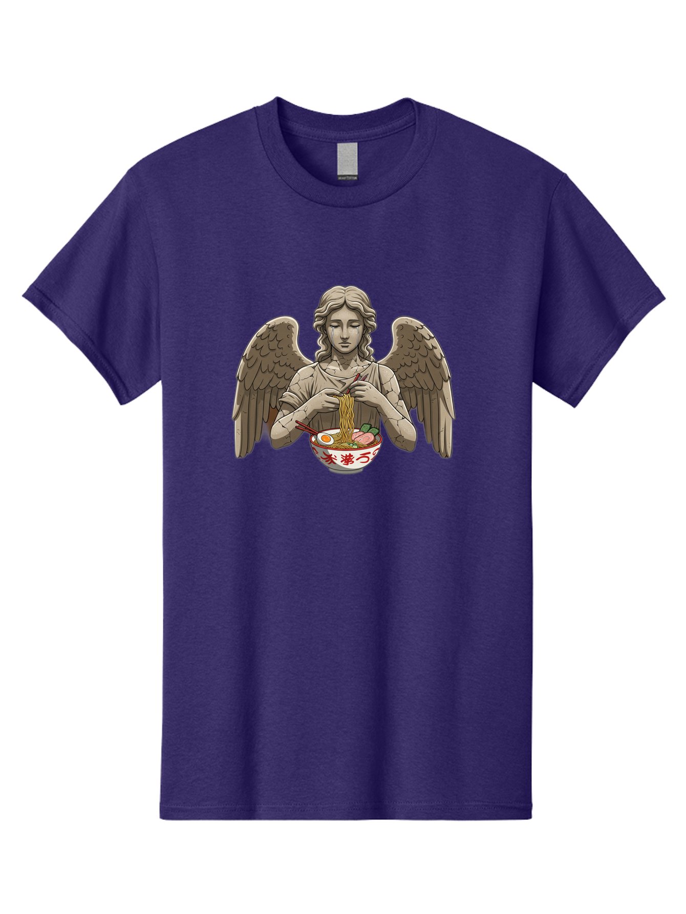 Angel-Eating-Ramen-3 Men'S Graphic Tee, 100% Cotton, Comfortable Casual Summer Wear, Machine Washable, Vintage Camera, Old Camera, Antique Camera, Black Camera, Classic Photography, Photography Equipment, Nostalgic Device, Film Camera, Bao054