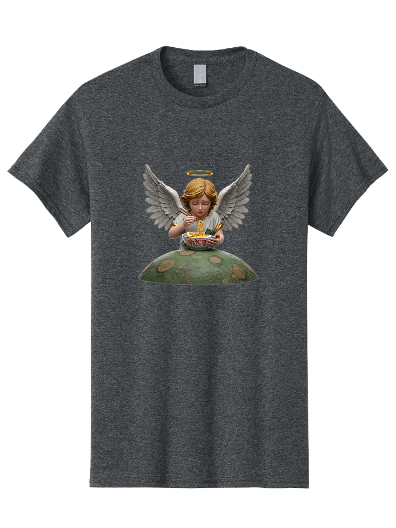 Angel-Eating-Ramen-4 Men'S Graphic Tee, 100% Cotton, Comfortable Casual Summer Wear, Machine Washable, Vintage Camera, Old Camera, Antique Camera, Black Camera, Classic Photography, Photography Equipment, Nostalgic Device, Film Camera, Bao055
