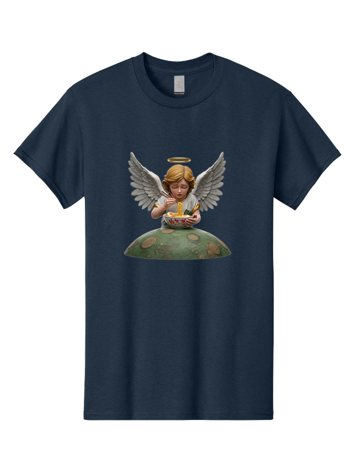Angel-Eating-Ramen-4 Men'S Graphic Tee, 100% Cotton, Comfortable Casual Summer Wear, Machine Washable, Vintage Camera, Old Camera, Antique Camera, Black Camera, Classic Photography, Photography Equipment, Nostalgic Device, Film Camera, Bao055
