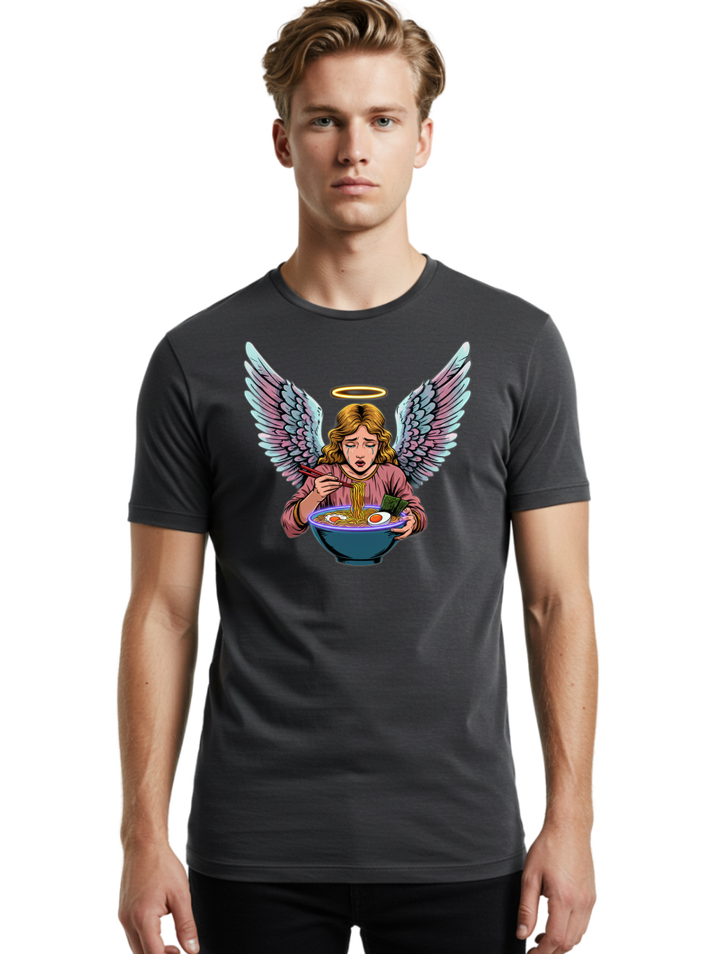 Angel-Eating-Ramen Men'S Graphic Tee, 100% Cotton, Comfortable Casual Summer Wear, Machine Washable, Vintage Camera, Old Camera, Antique Camera, Black Camera, Classic Photography, Photography Equipment, Nostalgic Device, Film Camera, Bao056