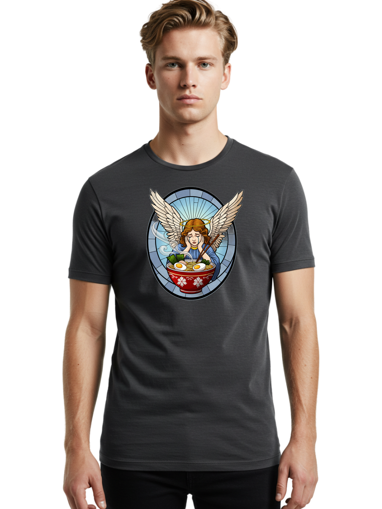 Angel-Ramen Men'S Graphic Tee, 100% Cotton, Comfortable Casual Summer Wear, Machine Washable, Vintage Camera, Old Camera, Antique Camera, Black Camera, Classic Photography, Photography Equipment, Nostalgic Device, Film Camera, Camera Art Bao058