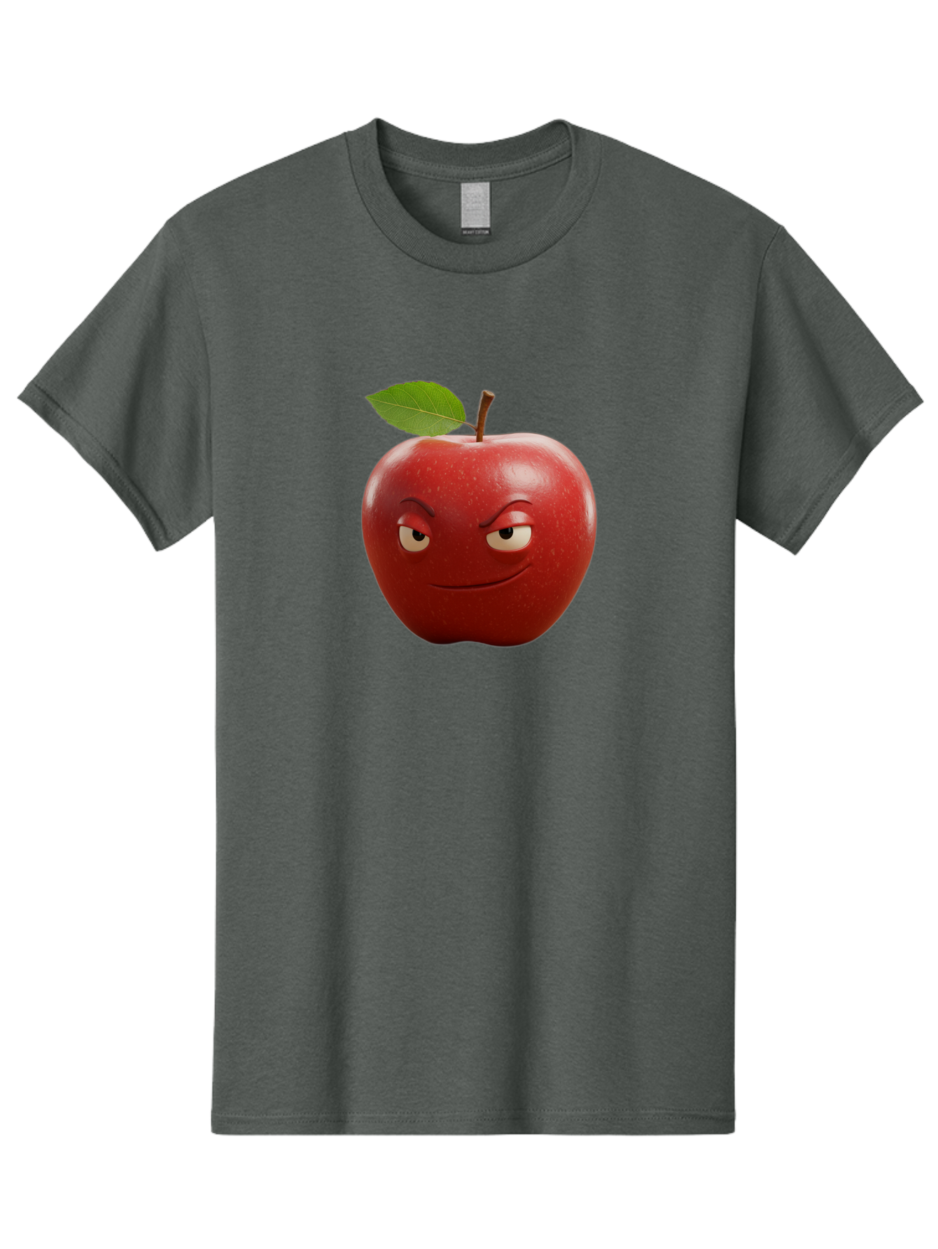 Angry-Apple-1 Men'S Graphic Tee, 100% Cotton, Comfortable Casual Summer Wear, Machine Washable, Vintage Camera, Old Camera, Antique Camera, Black Camera, Classic Photography, Photography Equipment, Nostalgic Device, Film Camera, Camera Art Bao059
