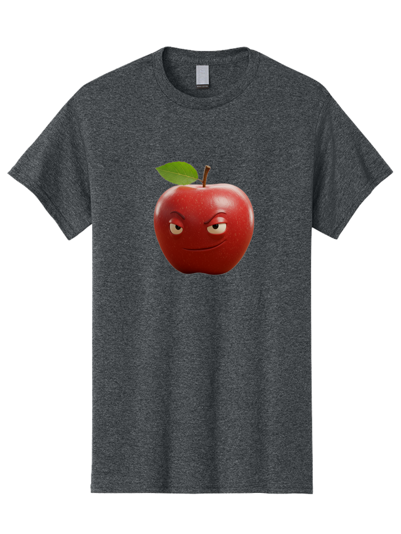 Angry-Apple-1 Men'S Graphic Tee, 100% Cotton, Comfortable Casual Summer Wear, Machine Washable, Vintage Camera, Old Camera, Antique Camera, Black Camera, Classic Photography, Photography Equipment, Nostalgic Device, Film Camera, Camera Art Bao059