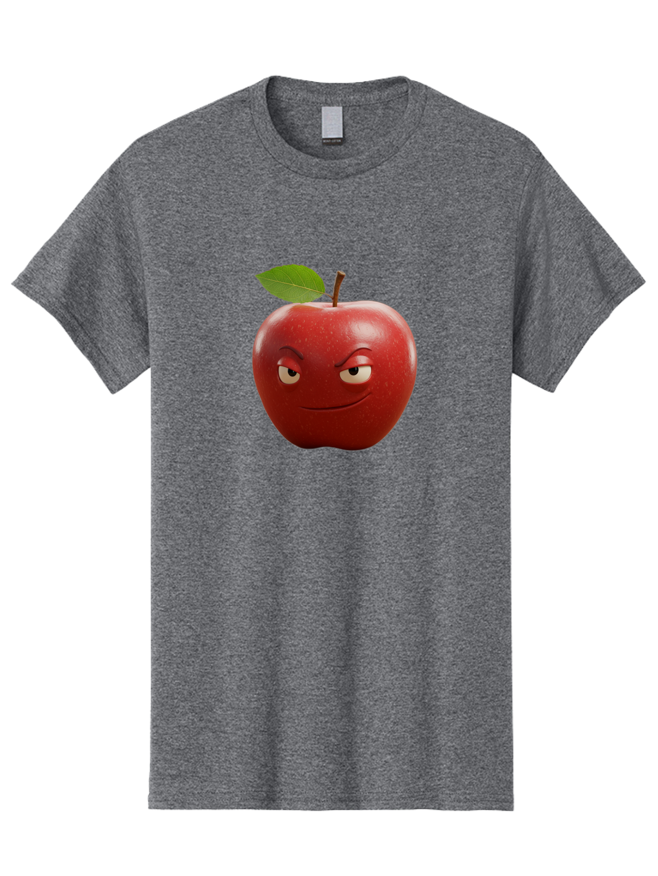Angry-Apple-1 Men'S Graphic Tee, 100% Cotton, Comfortable Casual Summer Wear, Machine Washable, Vintage Camera, Old Camera, Antique Camera, Black Camera, Classic Photography, Photography Equipment, Nostalgic Device, Film Camera, Camera Art Bao059