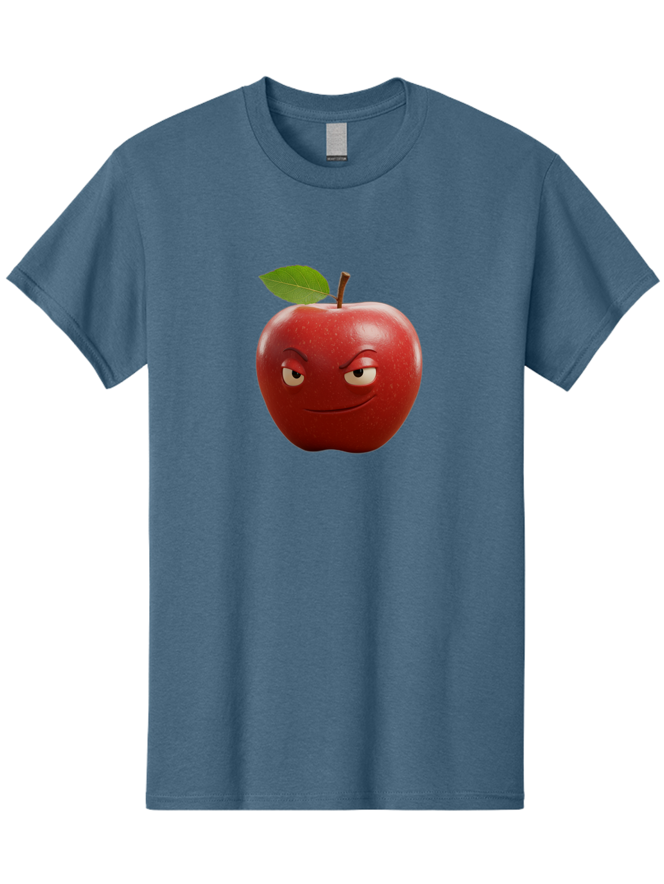 Angry-Apple-1 Men'S Graphic Tee, 100% Cotton, Comfortable Casual Summer Wear, Machine Washable, Vintage Camera, Old Camera, Antique Camera, Black Camera, Classic Photography, Photography Equipment, Nostalgic Device, Film Camera, Camera Art Bao059