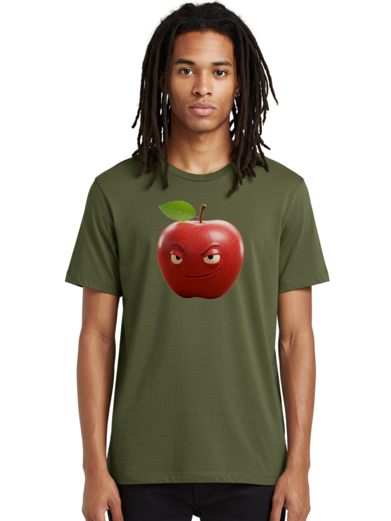 Angry-Apple-1 Men'S Graphic Tee, 100% Cotton, Comfortable Casual Summer Wear, Machine Washable, Vintage Camera, Old Camera, Antique Camera, Black Camera, Classic Photography, Photography Equipment, Nostalgic Device, Film Camera, Camera Art Bao059